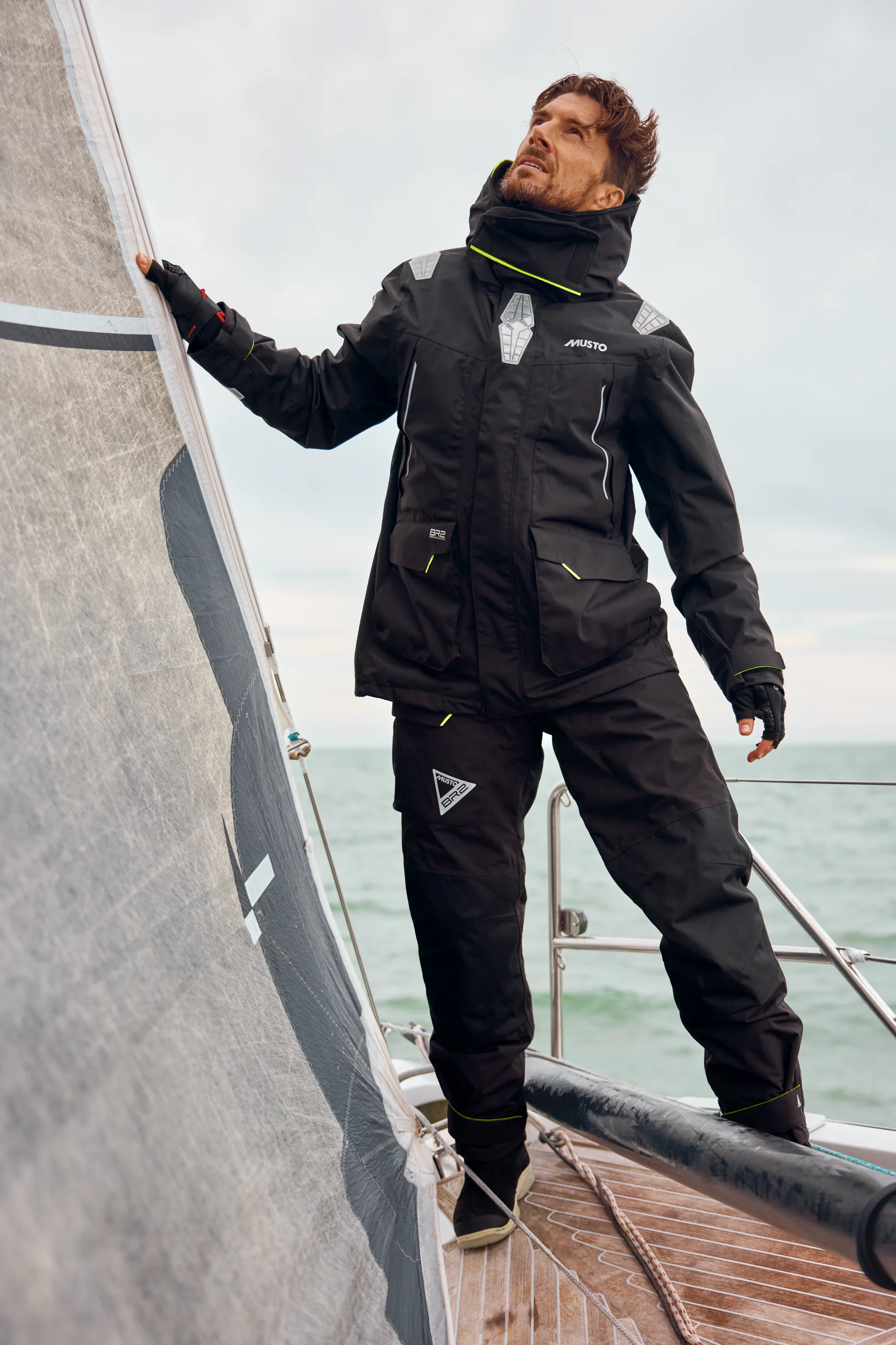 Musto Men's BR2 Offshore 2.0 Waterproof Sailing Jacket (Black) - Image 9