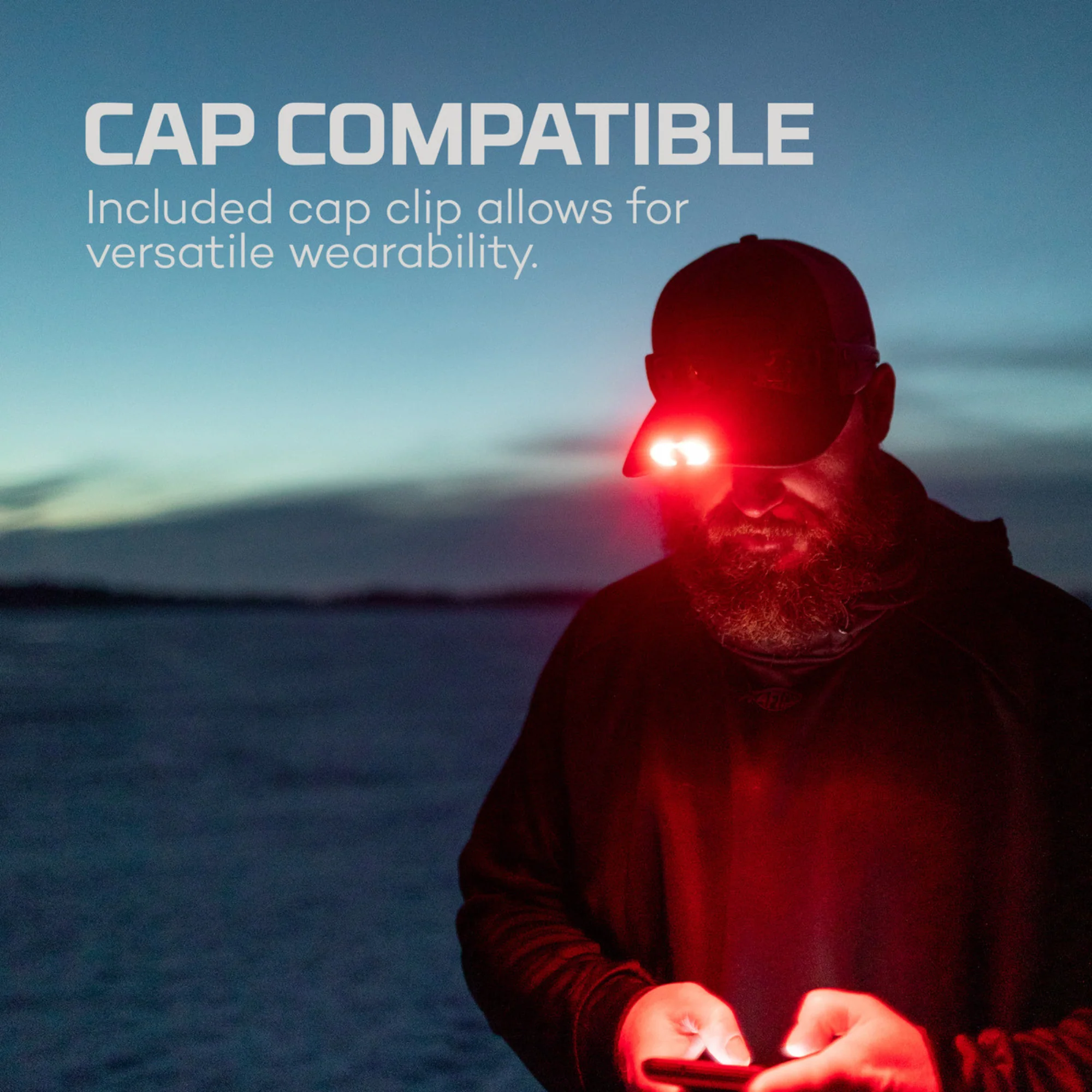 Nebo MYCRO 500+ Lumen Rechargeable Headtorch/Cap Light - Image 7