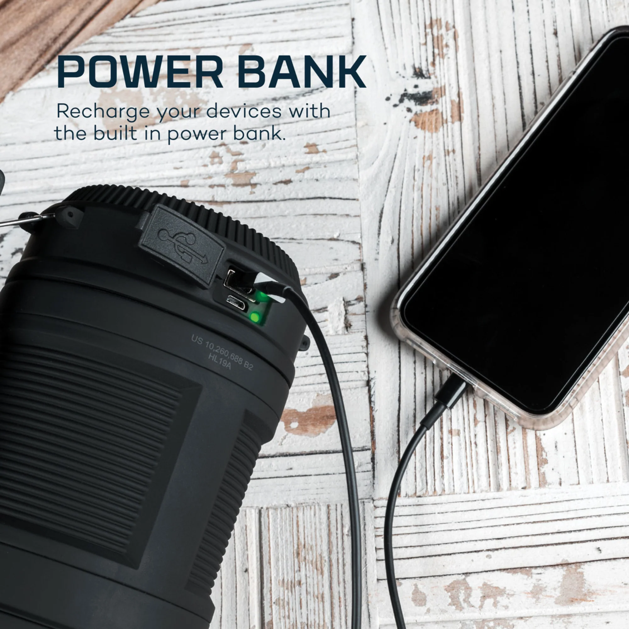 Nebo Big Poppy 300 Lumen Rechargeable Lantern - Image 2