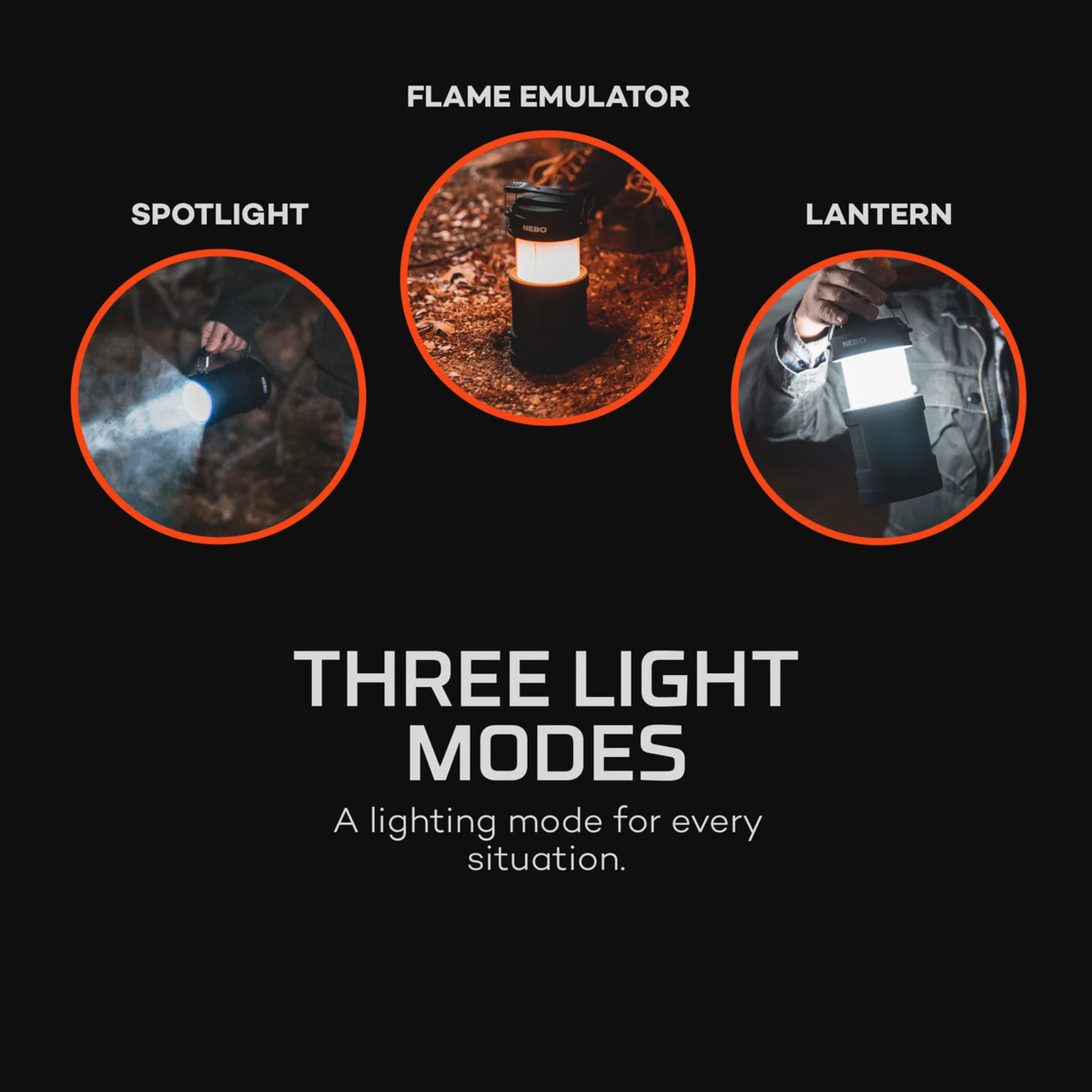Nebo Big Poppy 300 Lumen Rechargeable Lantern - Image 6