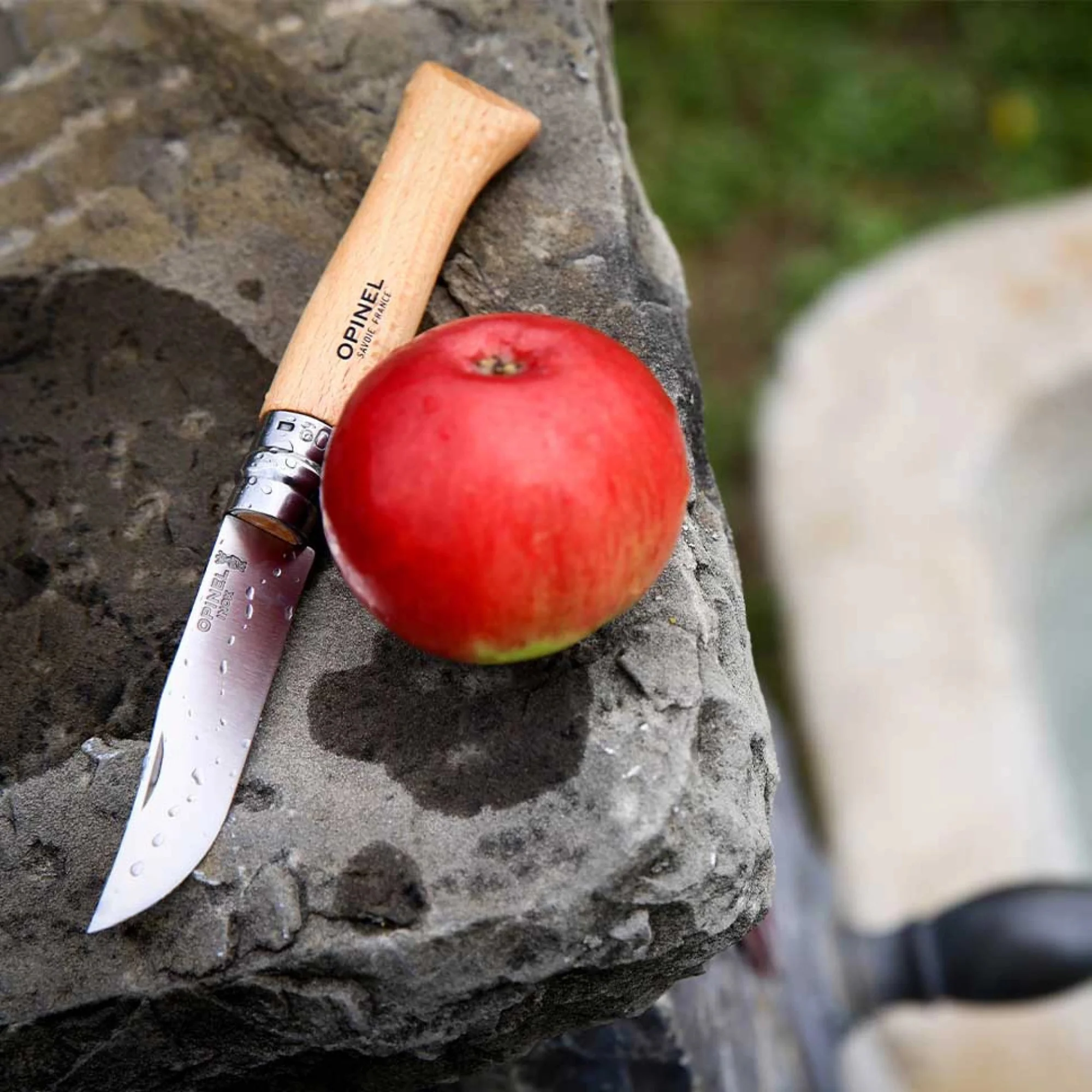 Opinel #9 Stainless Steel Folding Pocket Knife - Image 6