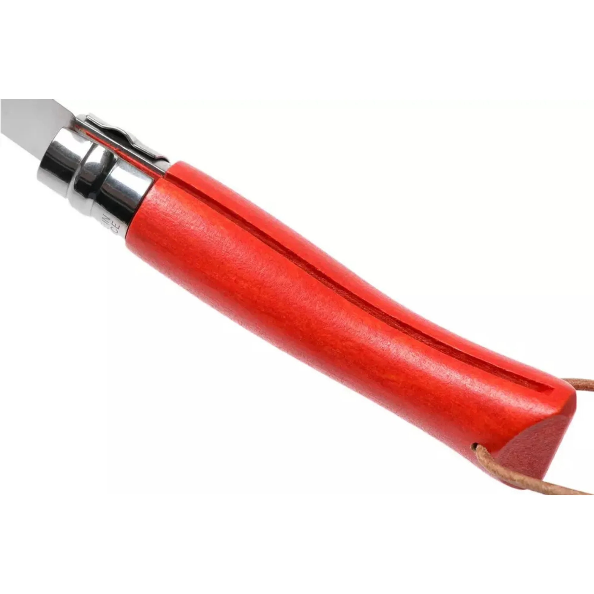Opinel #7 Stainless Steel Bushwhacker Trekking Folding Pocket Knife (Orange) - Image 5