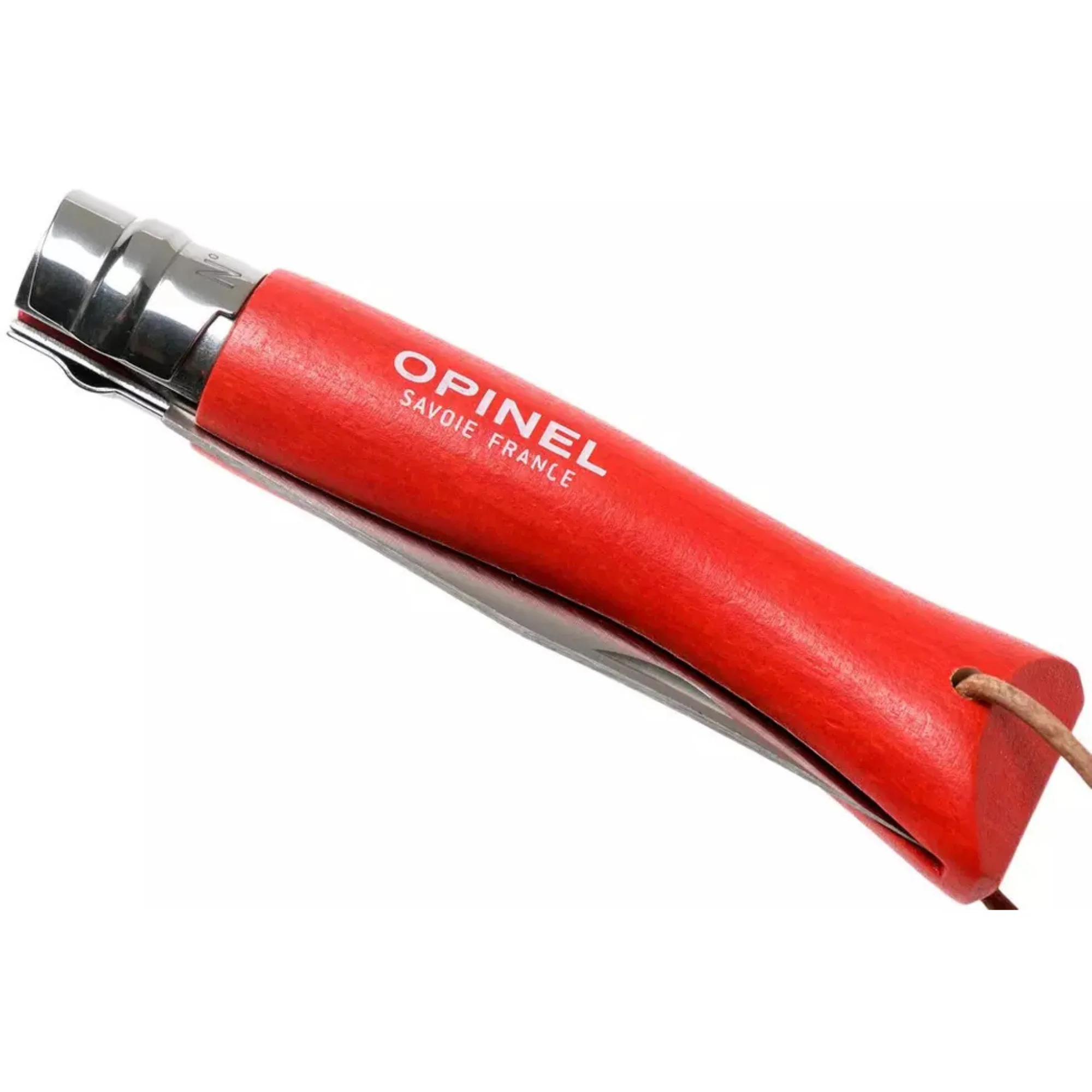 Opinel #7 Stainless Steel Bushwhacker Trekking Folding Pocket Knife (Orange) - Image 6