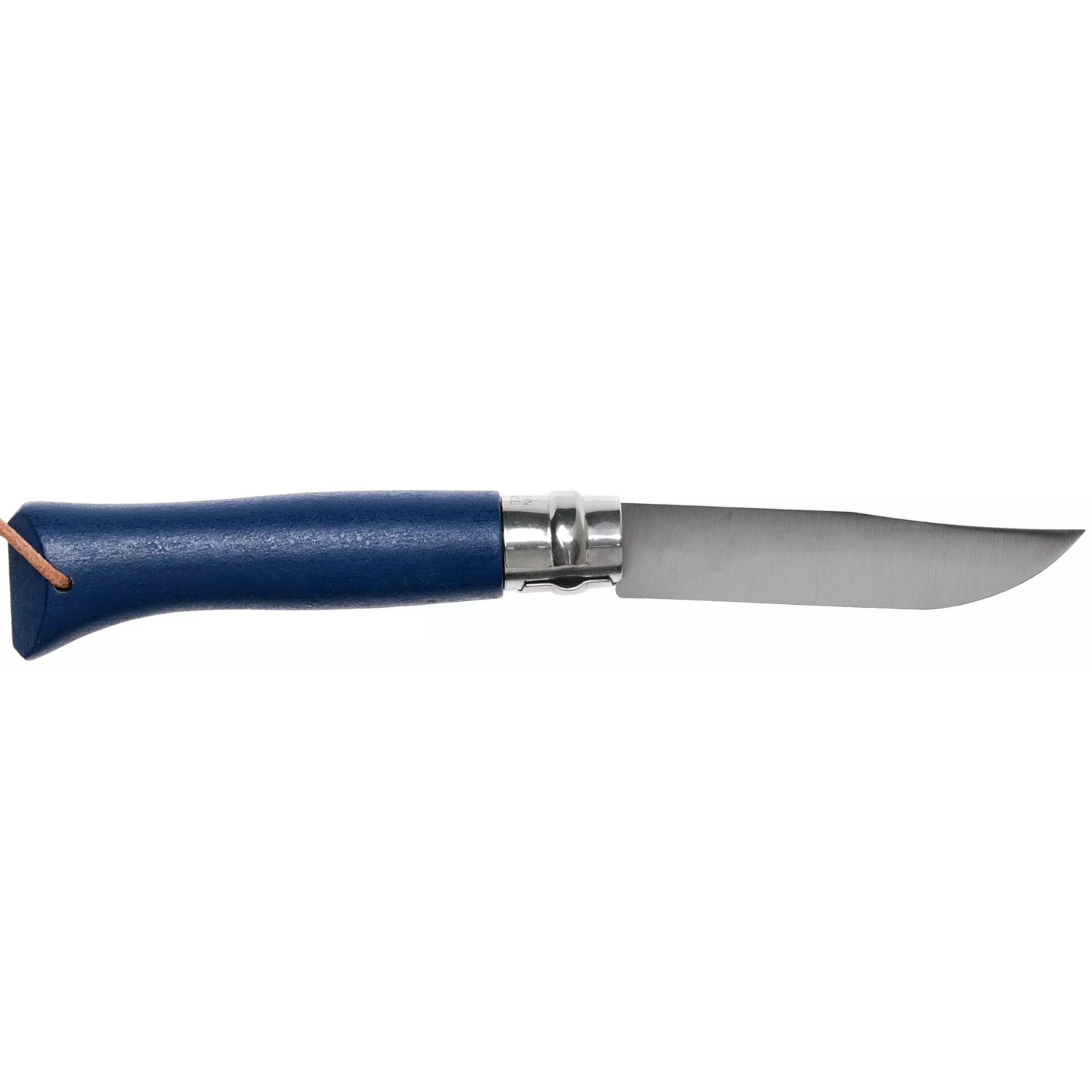Opinel #8 Stainless Steel Bushwhacker Trekking Folding Pocket Knife (Dark Blue) - Image 2