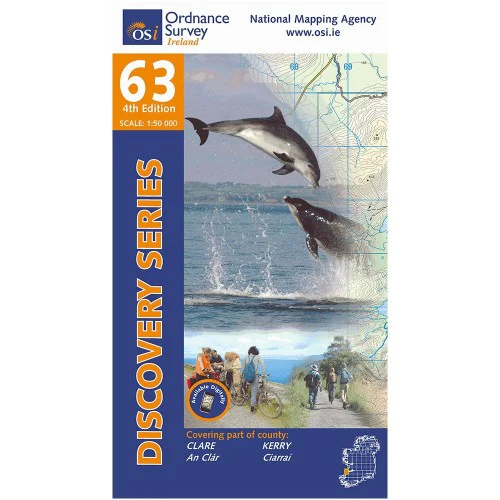OSI Discovery Map 63 (Part of Clare & Kerry)(1:50,000)