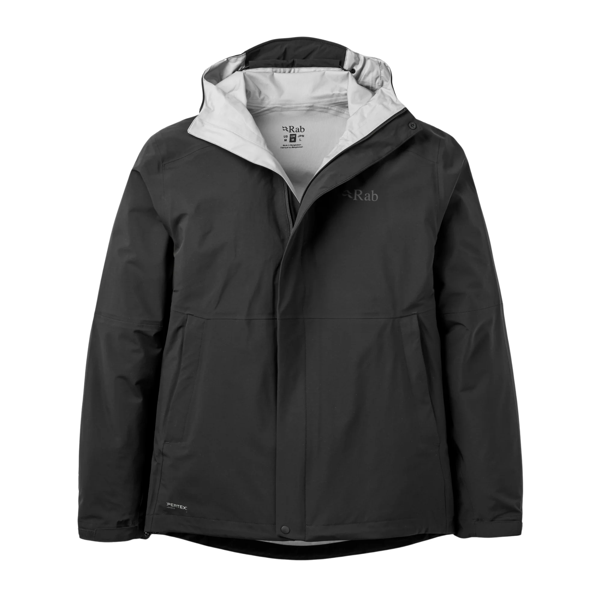 Rab Men's Firewall 3L Waterproof Jacket (Black) - Image 11