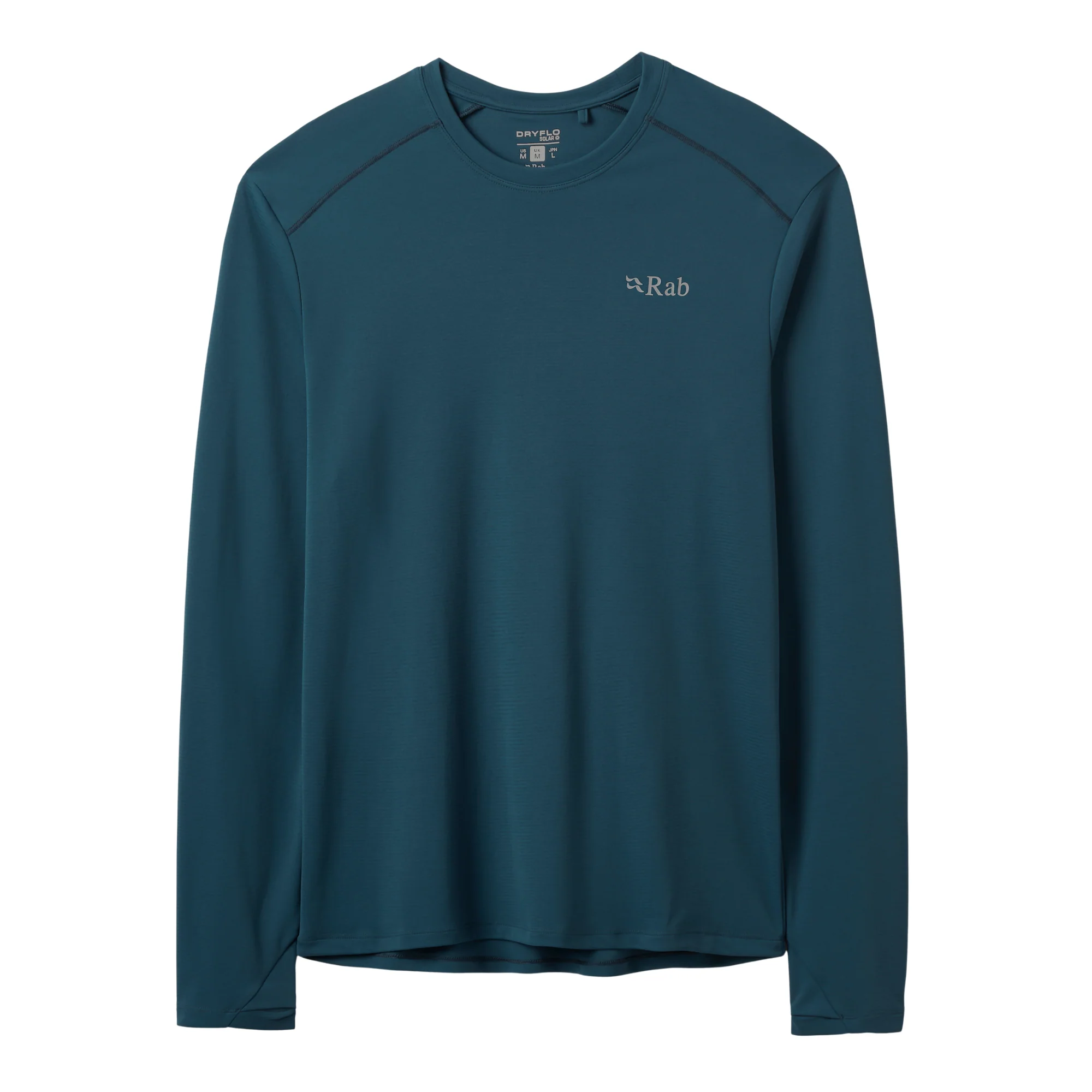 Rab Men's Force Long Sleeve UPF40 Technical Tee (Tempest Blue) - Image 6