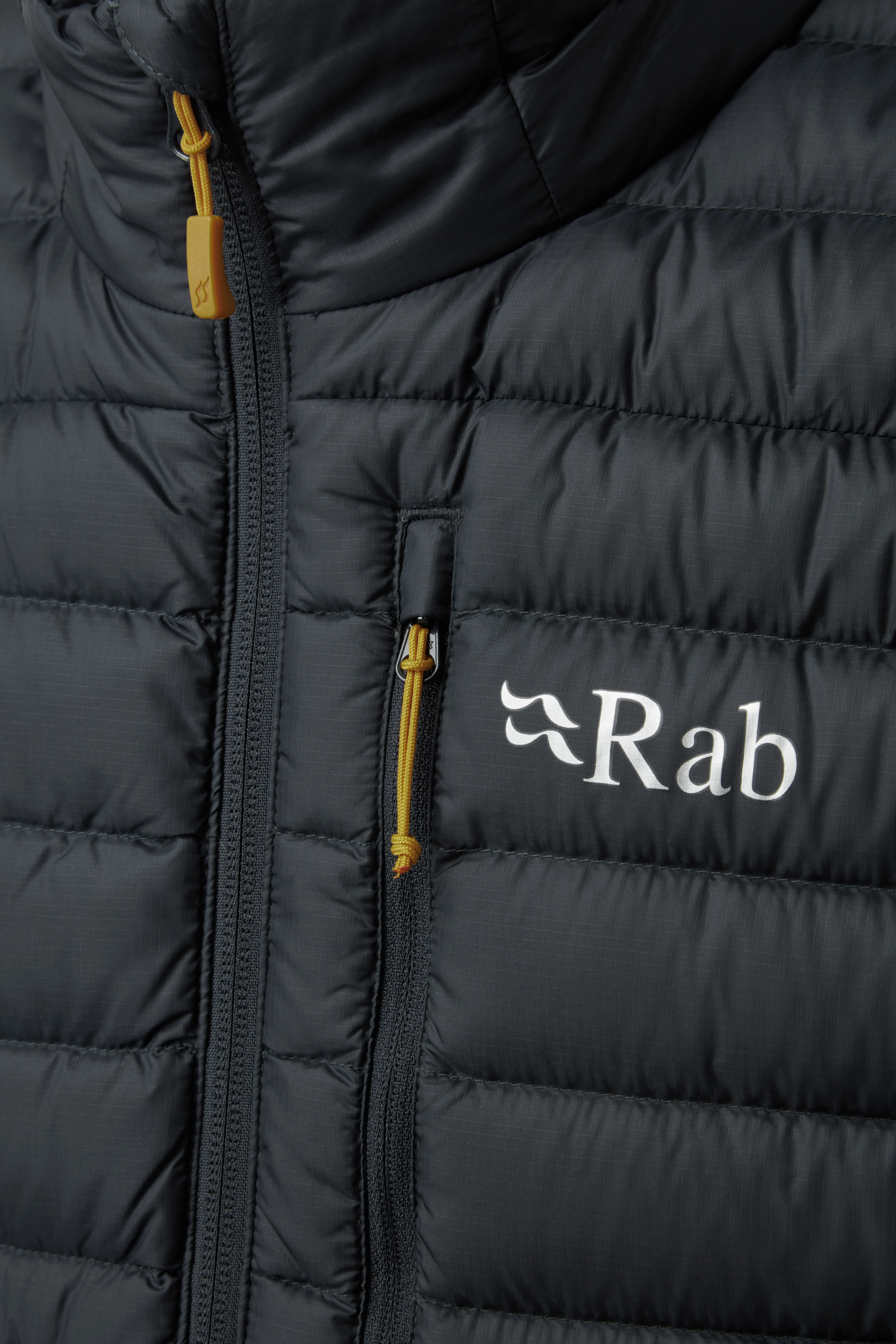 Rab Men's Microlight Down Body Warmer (Beluga) - Image 2