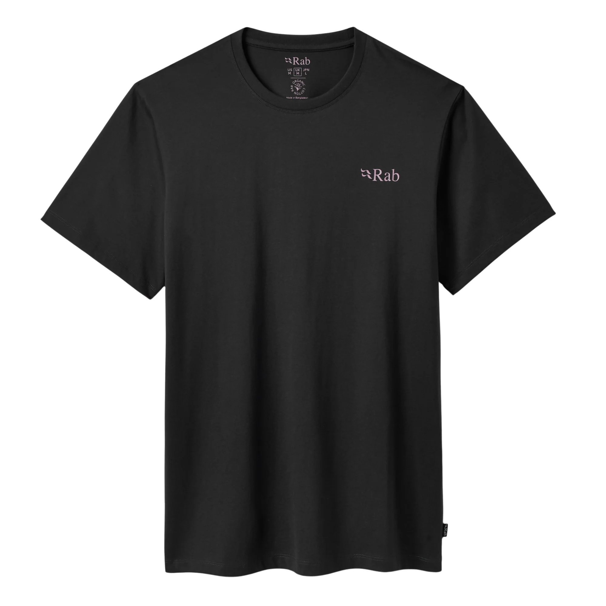 Rab Men's Stance Pitch Organic Cotton Short Sleeve Tee (Beluga) - Image 2