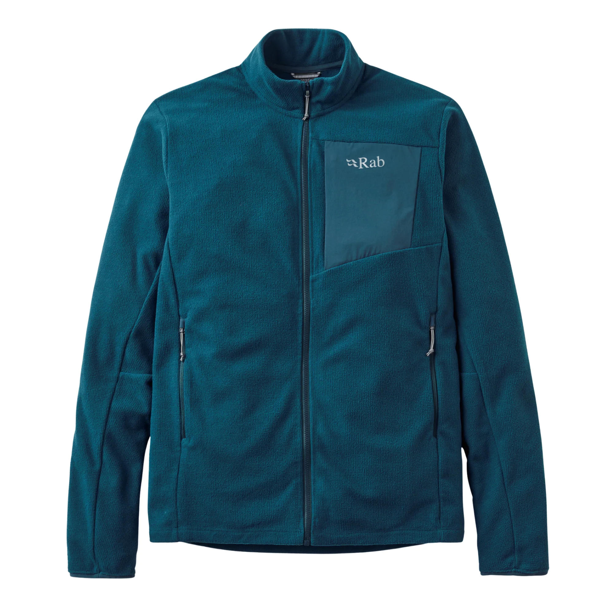 Rab Men's Tecton Full Zip Fleece (Tempest Blue) - Image 7