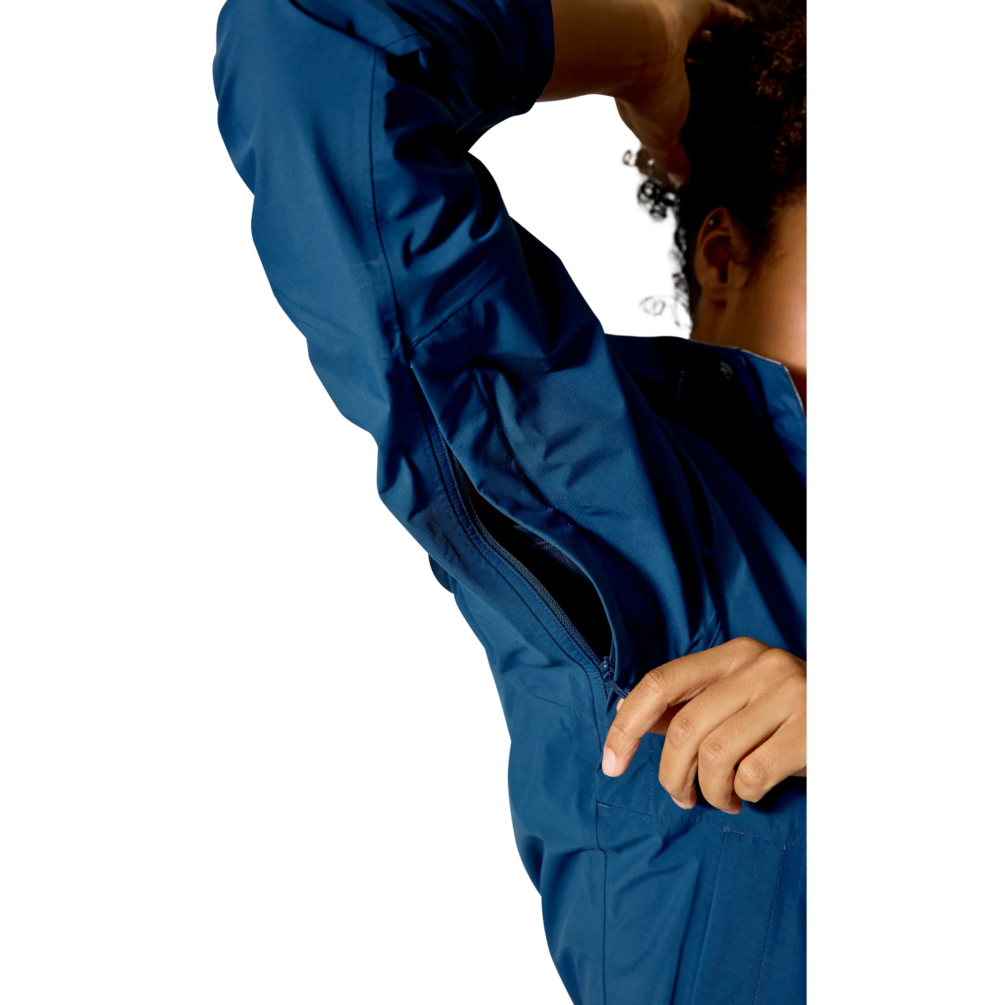 Rab Women's Firewall 3L Waterproof Jacket (Tempest Blue) - Image 2