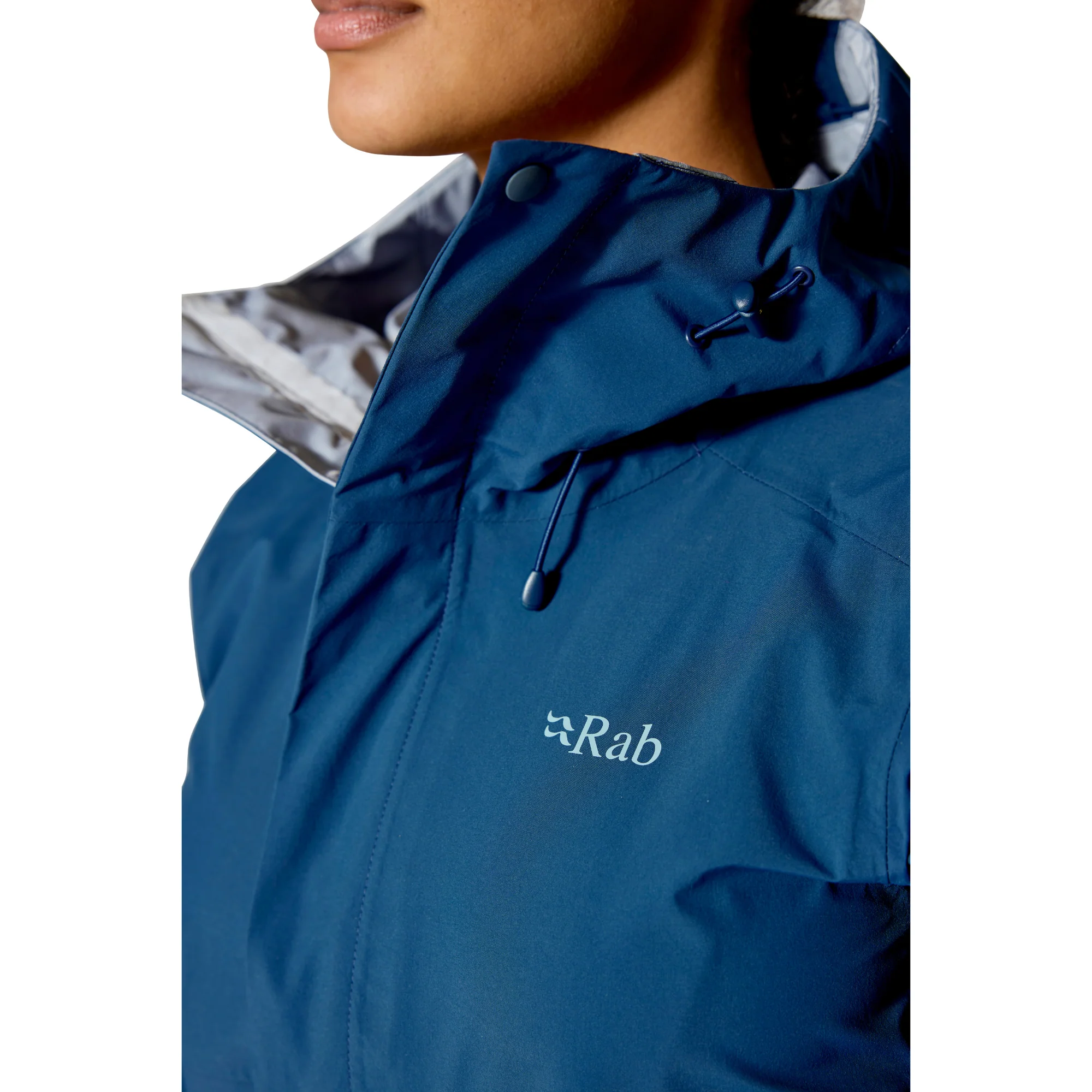 Rab Women's Firewall 3L Waterproof Jacket (Tempest Blue) - Image 5