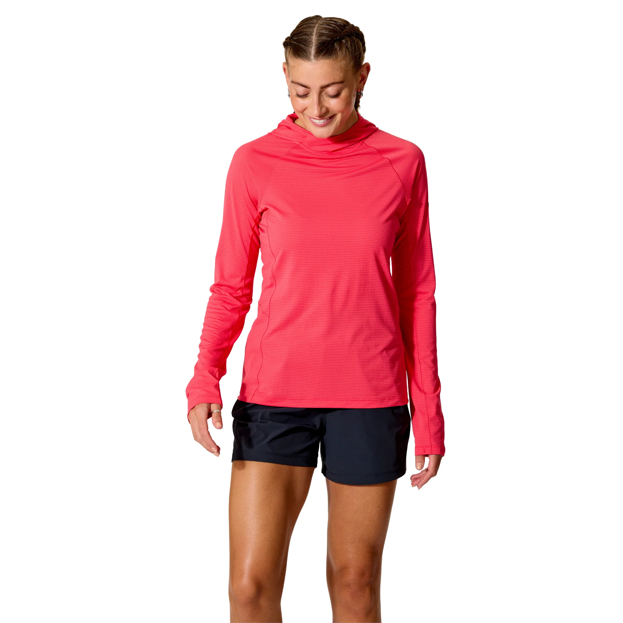 Rab Women's Sonic Technical Hoodie (Hibiscus) - Image 2