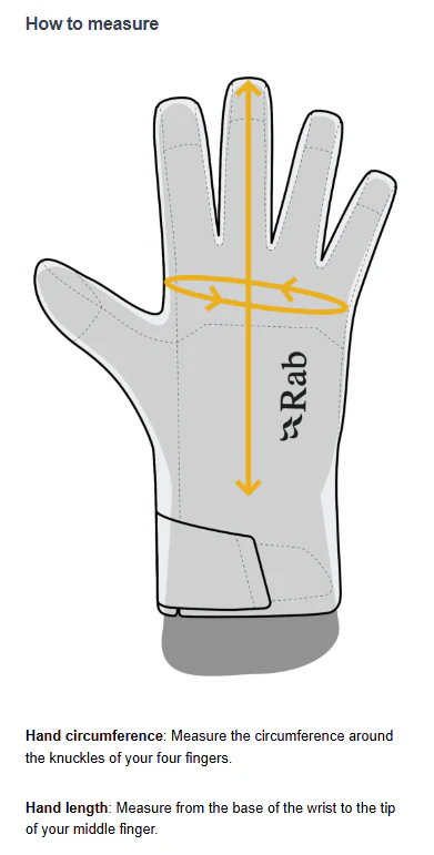 Rab Men's Storm Waterproof Insulated Gloves (Black) - Image 4