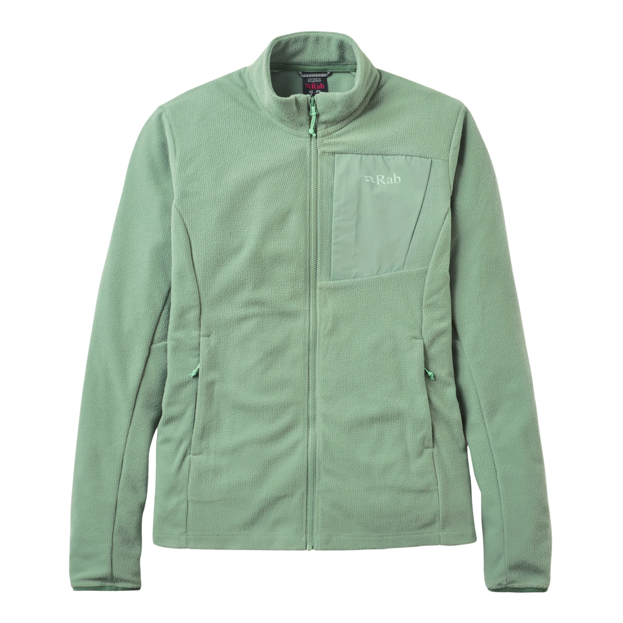 Rab Women's Tecton Full Zip Fleece (Dark Fig Green)