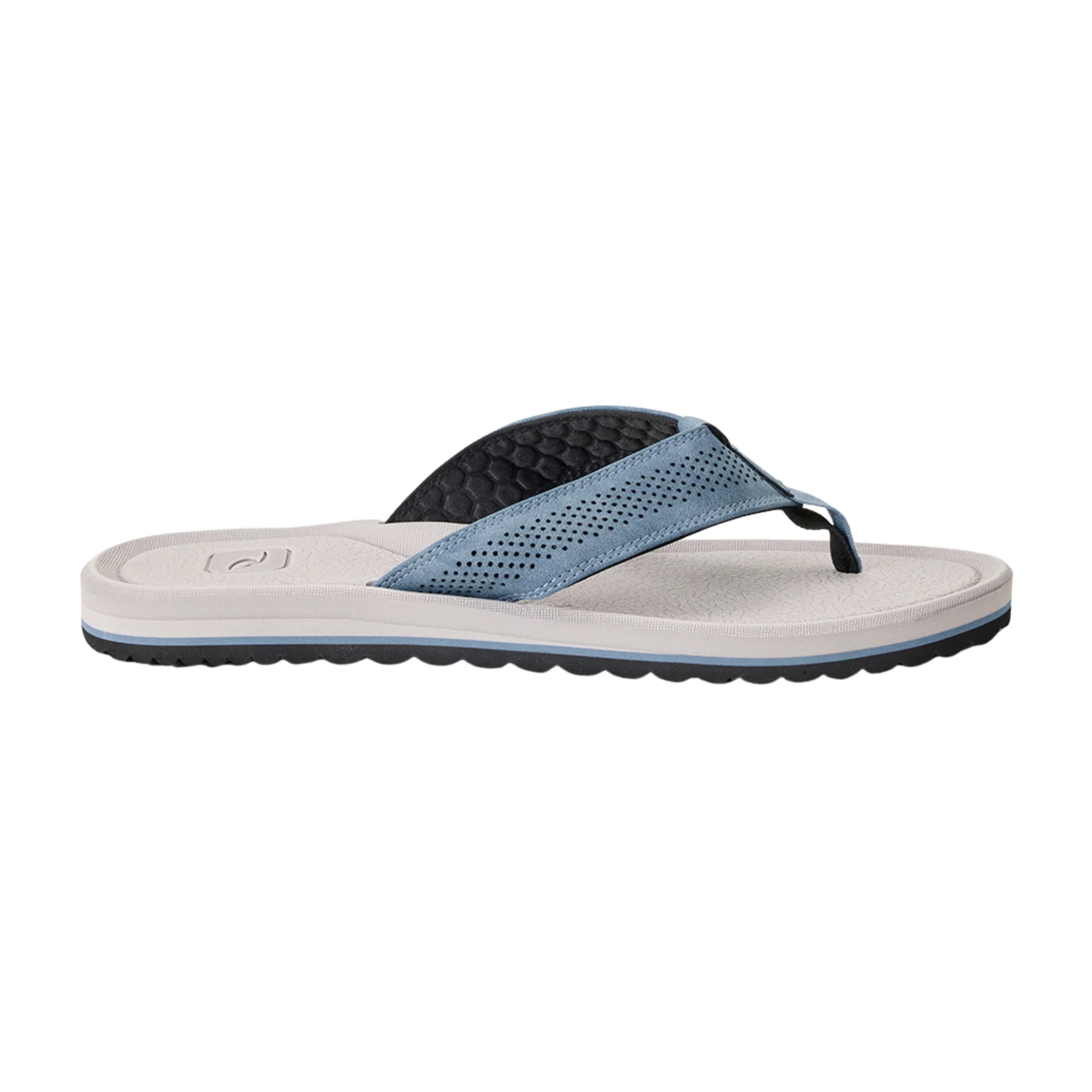 Rip Curl Men's Chiba Open Toe Flip Flops (Stone) - Image 2