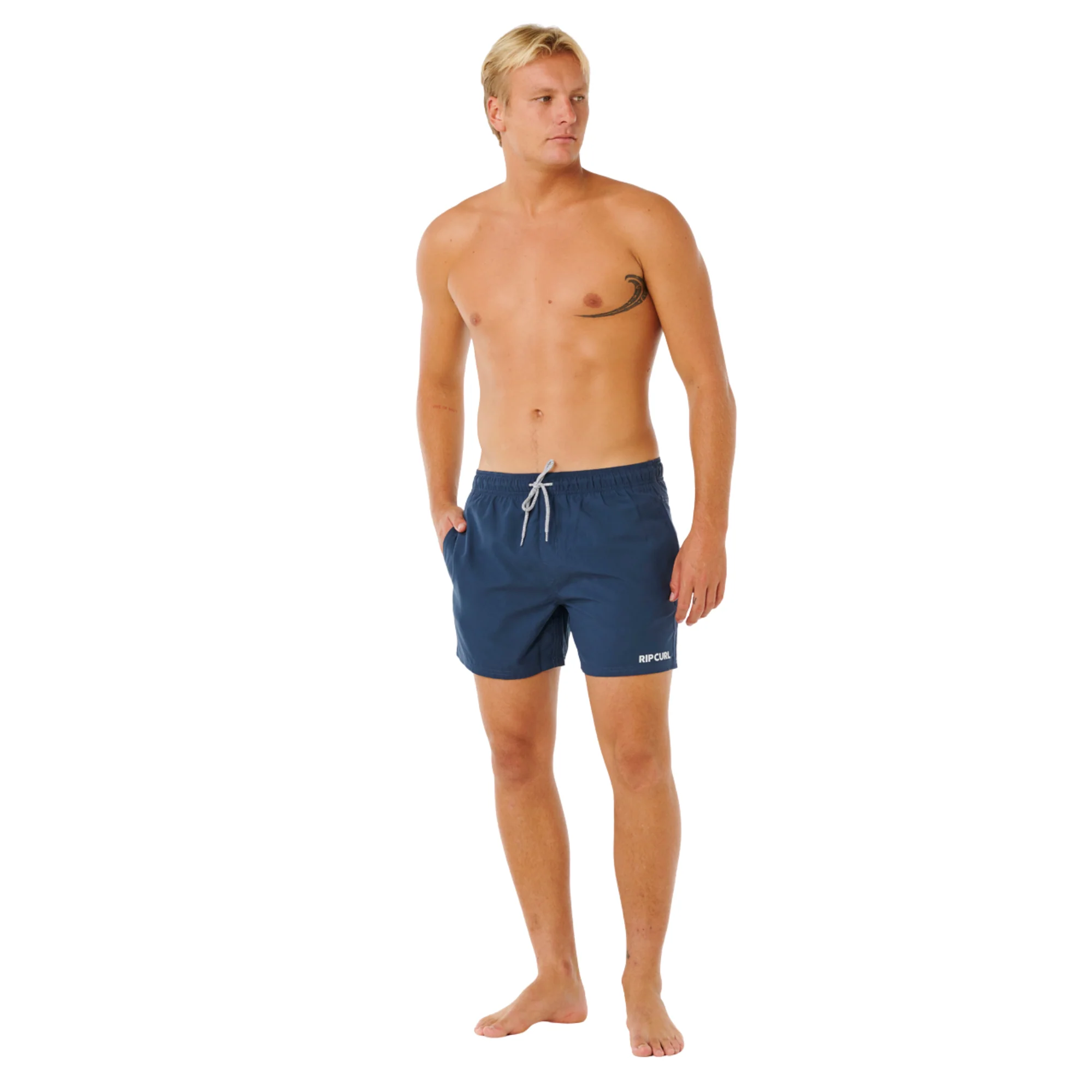 Rip Curl Men's Offset Volley Shorts (Dark Navy) - Image 7