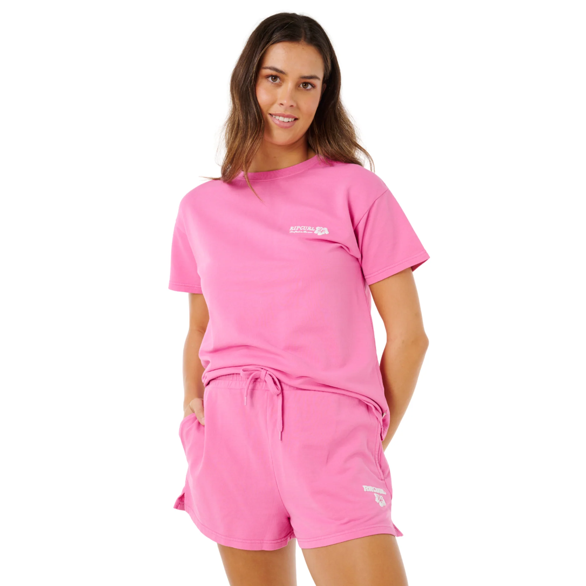 Rip Curl Women's Surf Puff Shorts (Super Pink) - Image 5
