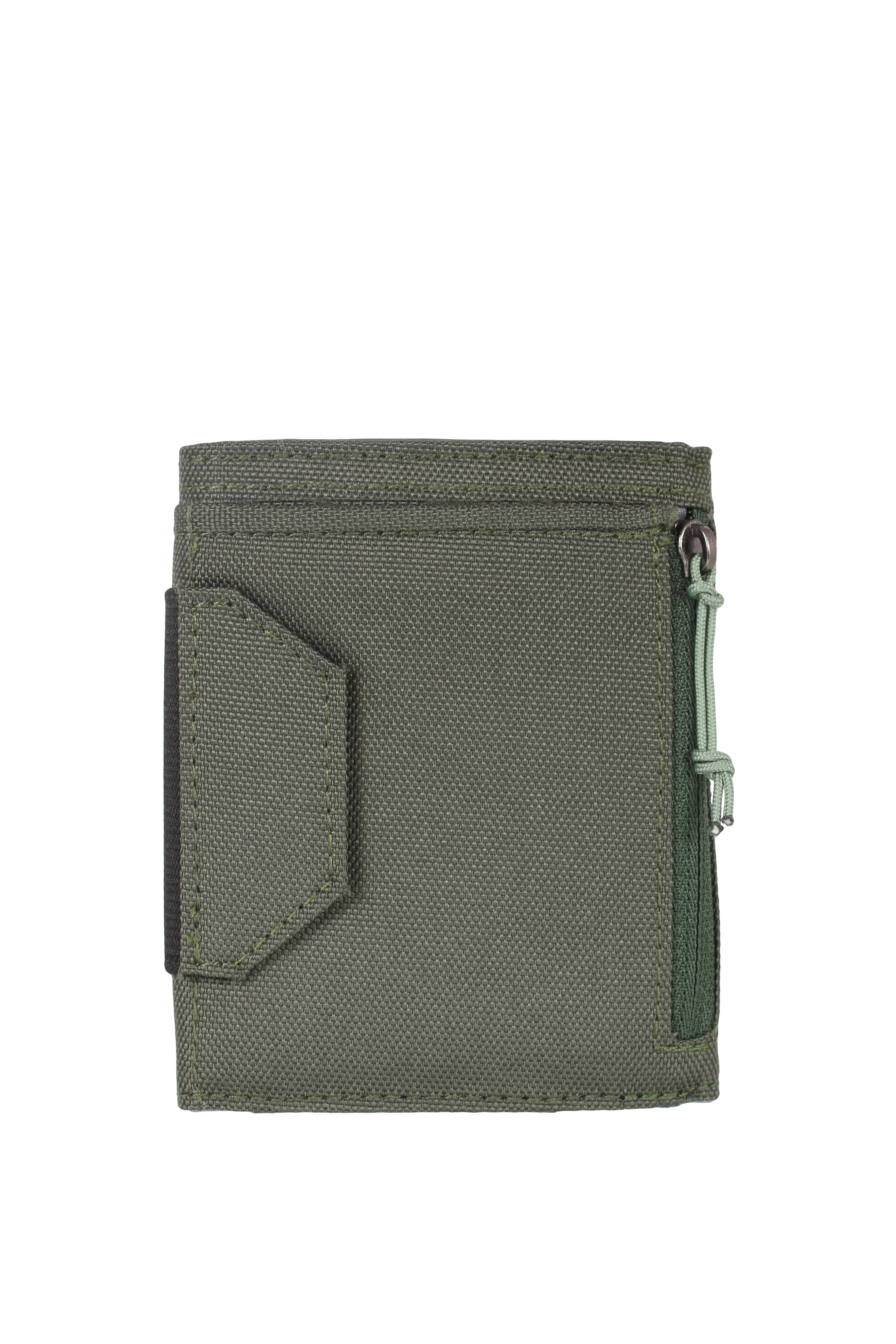 Lifeventure RFiD Recycled Wallet (Olive) - Image 2