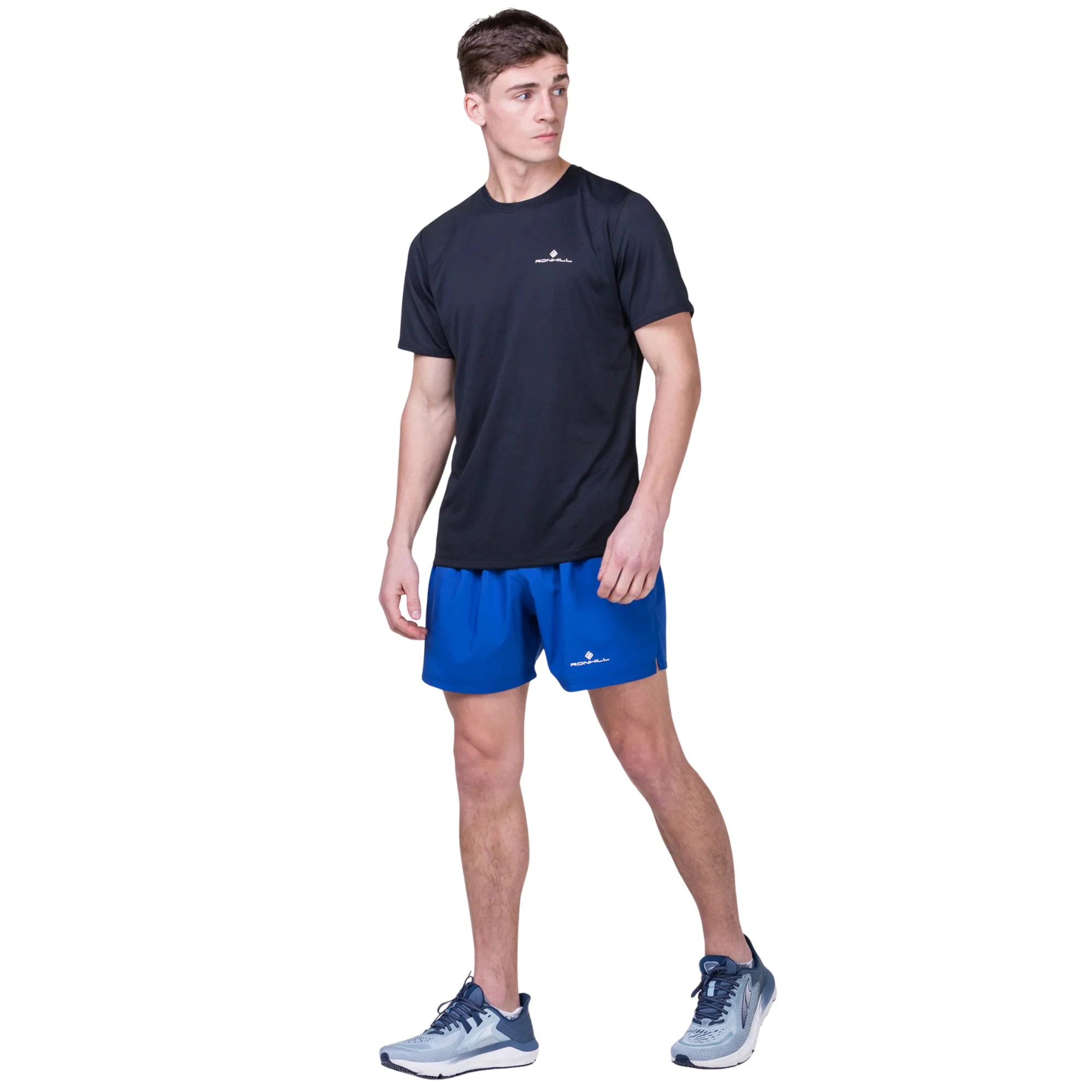 Ronhill Men's Core Running Shorts (Dark Cobalt/Bright White)(5in) - Image 5
