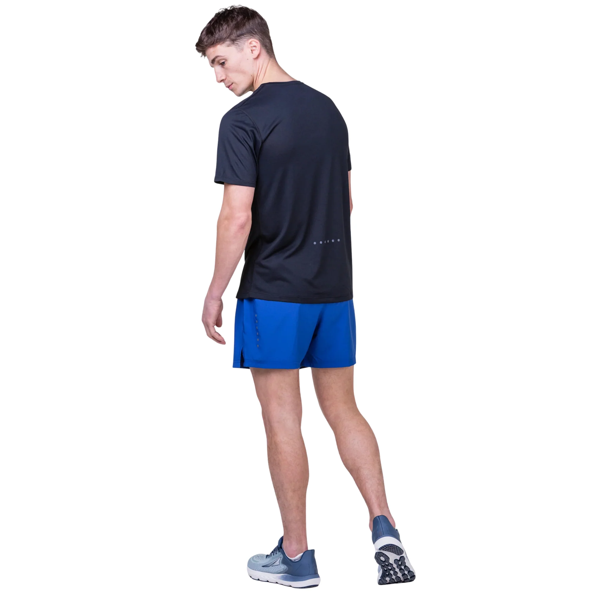 Ronhill Men's Core Running Shorts (Dark Cobalt/Bright White)(5in) - Image 6
