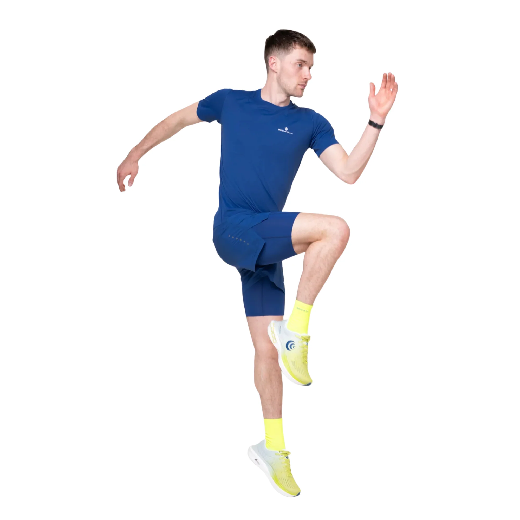 Ronhill Men's Core Short Sleeve Technical Tee (Dark Cobalt/Bright White) - Image 5
