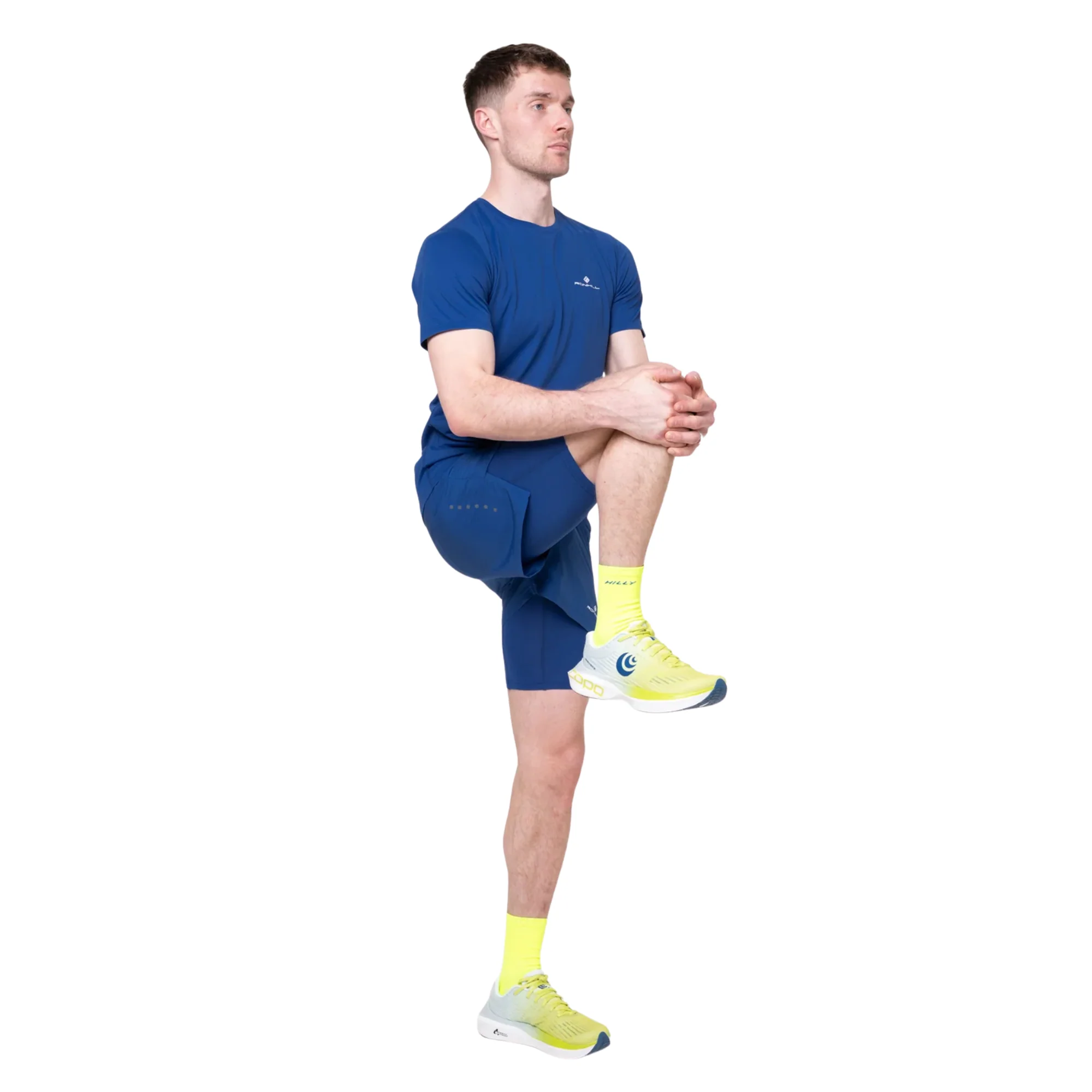 Ronhill Men's Core Short Sleeve Technical Tee (Dark Cobalt/Bright White) - Image 6
