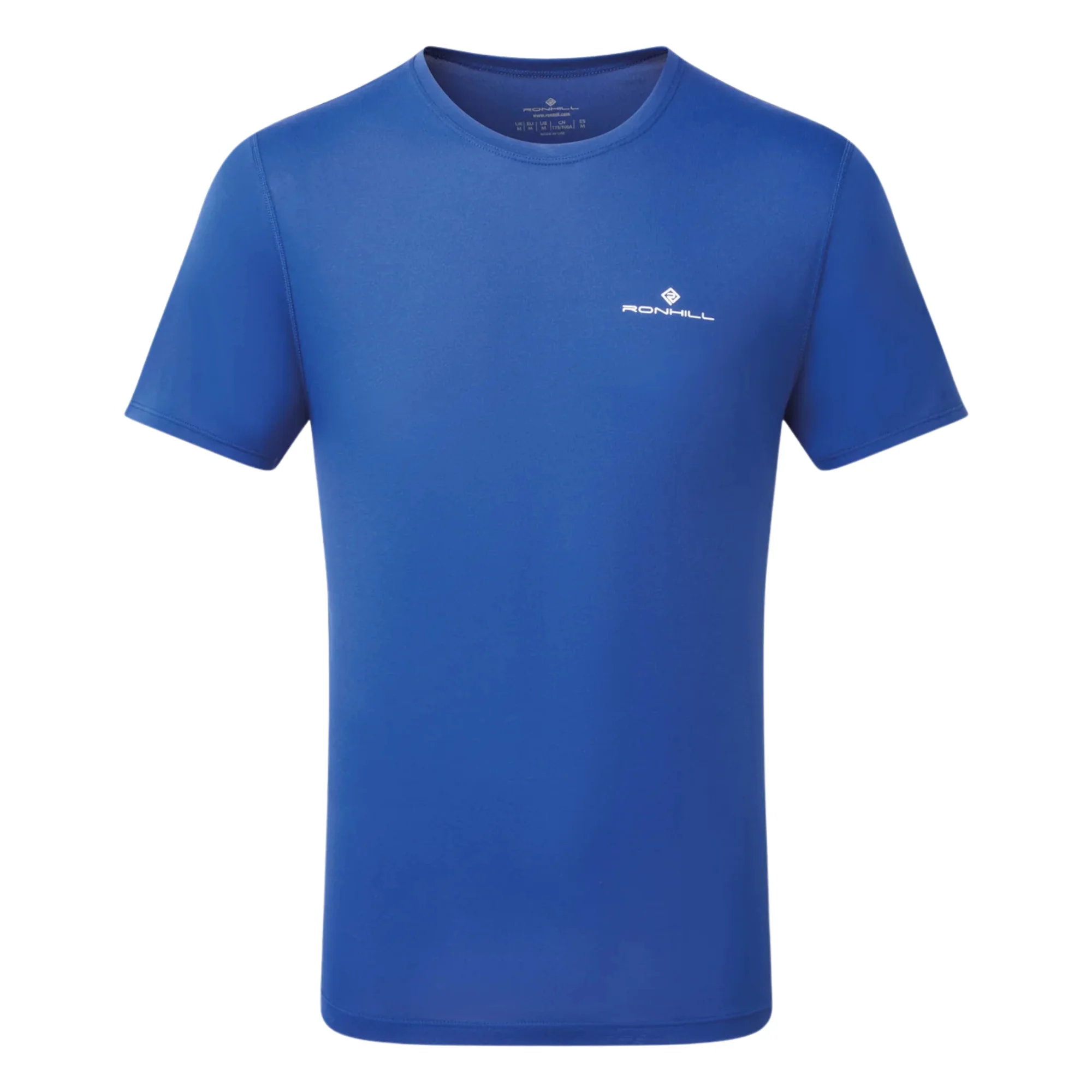 Ronhill Men's Core Short Sleeve Technical Tee (Dark Cobalt/Bright White) - Image 9
