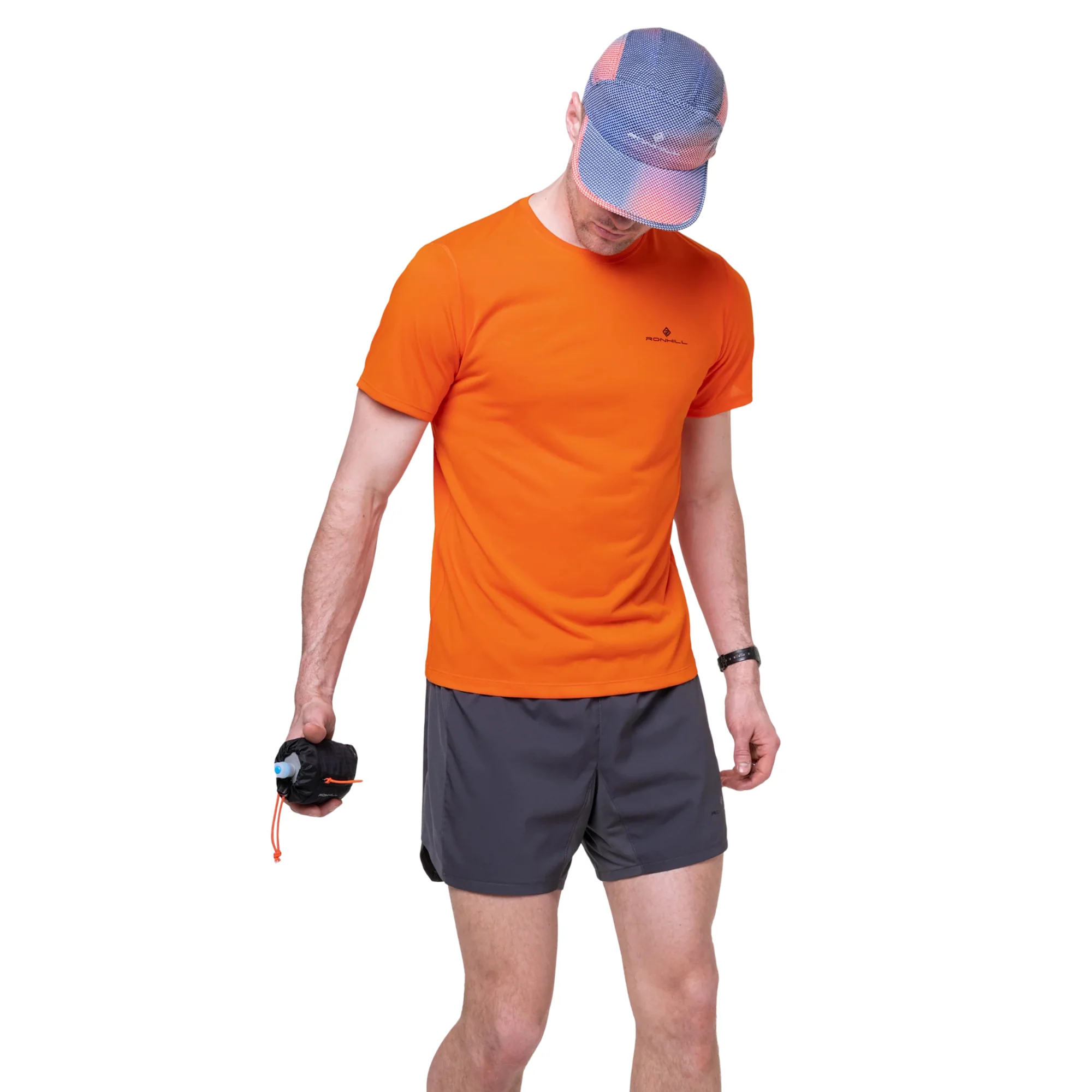 Ronhill Men's Core Short Sleeve Technical Tee (Ronhill Red/Black) - Image 3