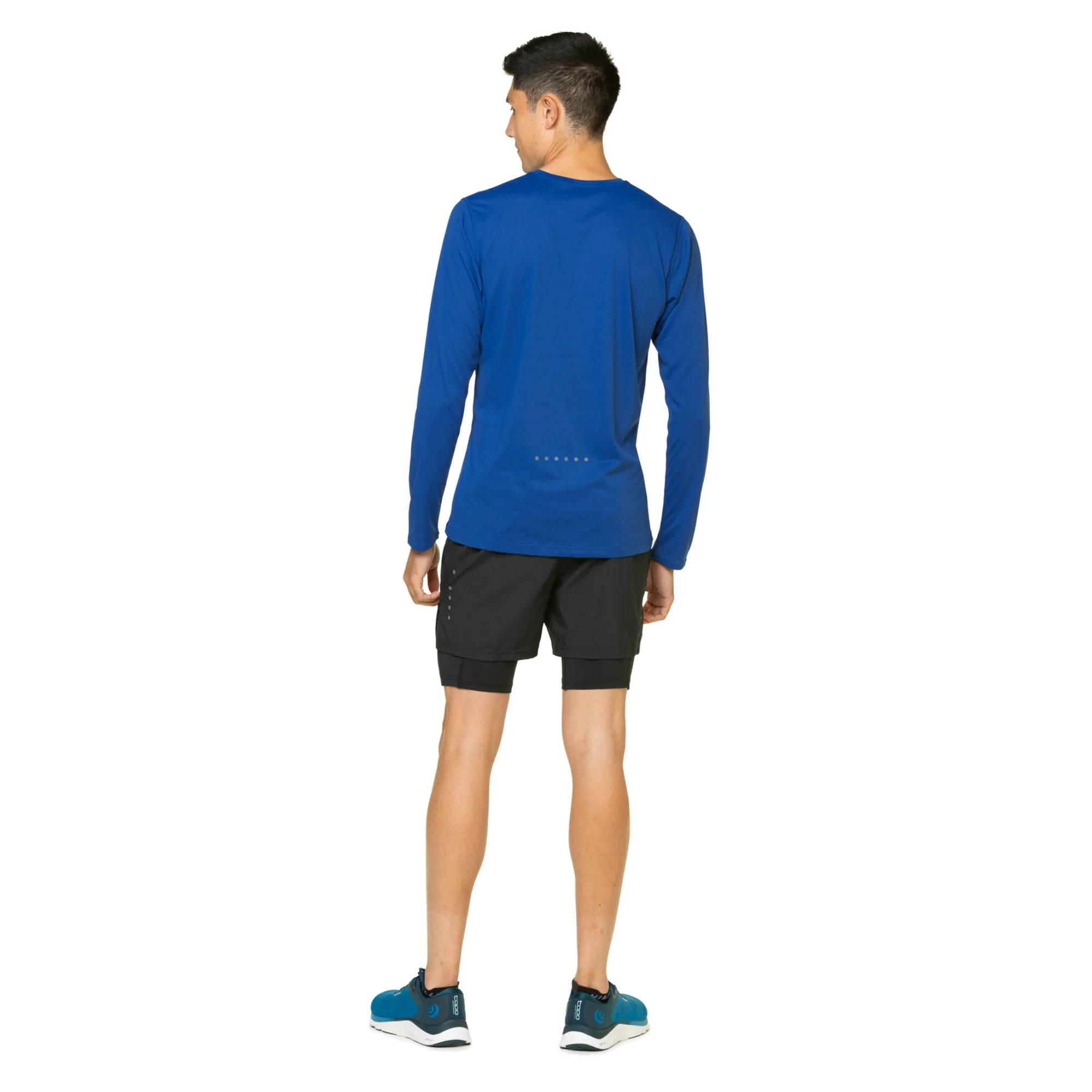 Ronhill Men's Core Twin Shorts (All Black)(5in) - Image 6