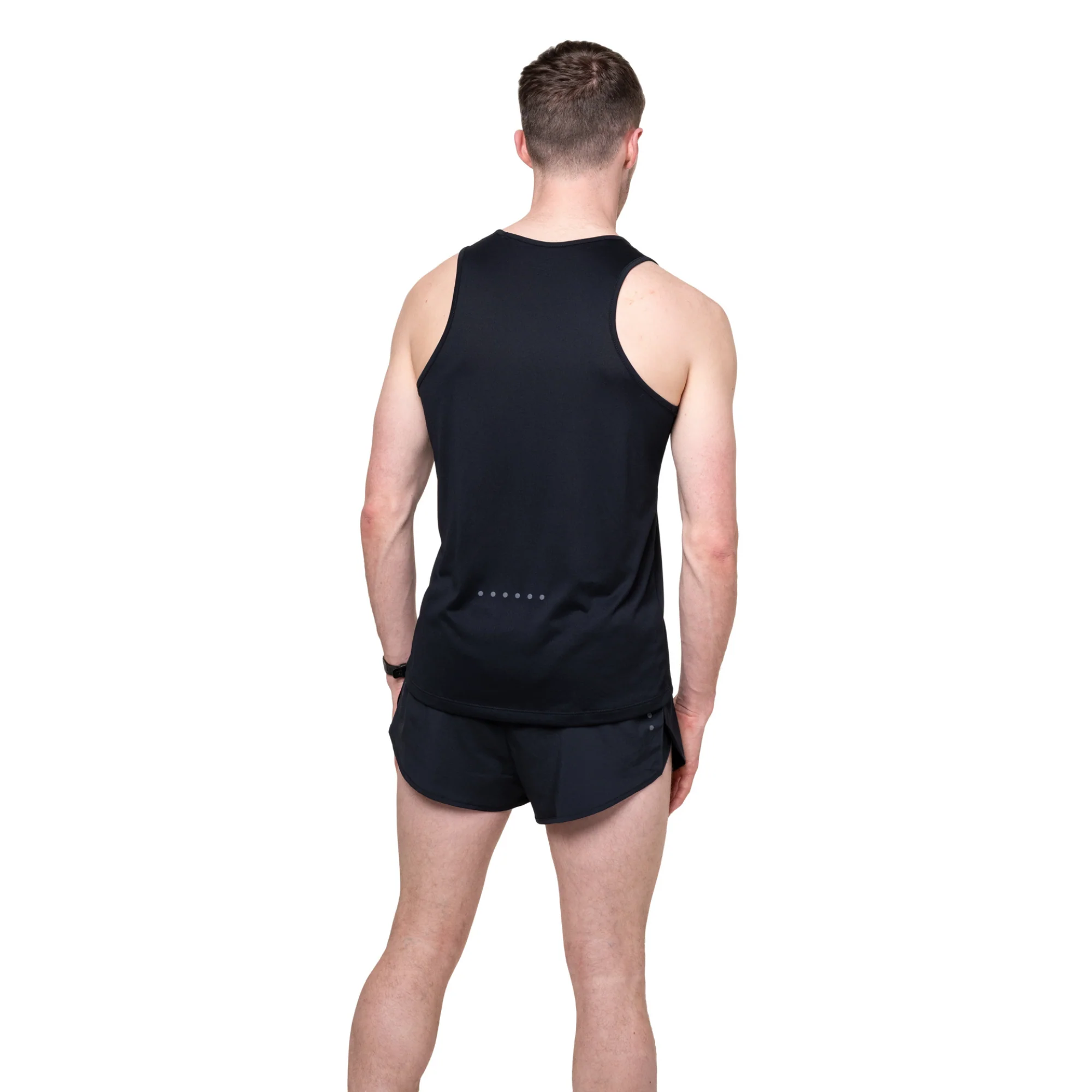 Ronhill Men's Core Technical Vest (Black/Bright White) - Image 2