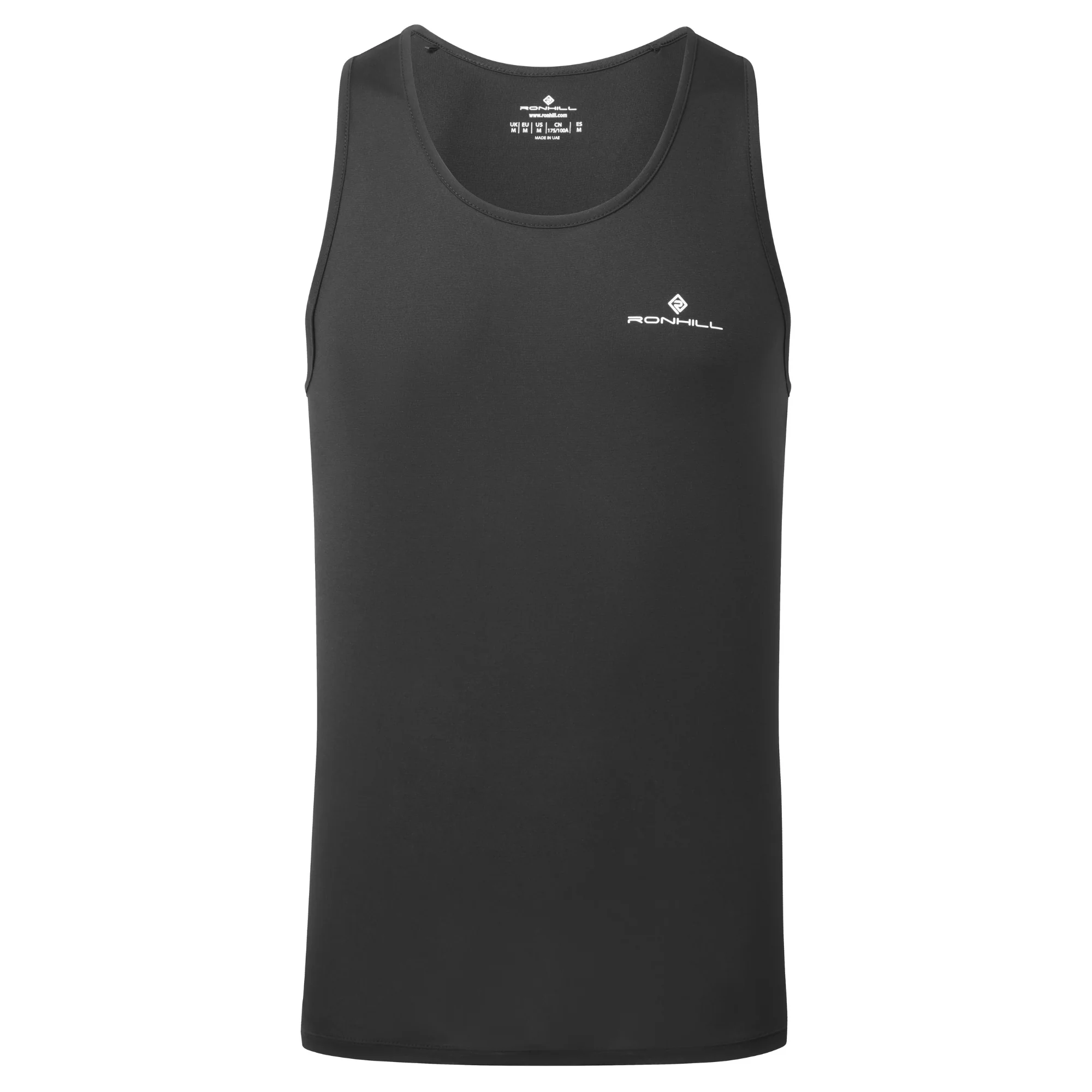 Ronhill Men's Core Technical Vest (Black/Bright White) - Image 9