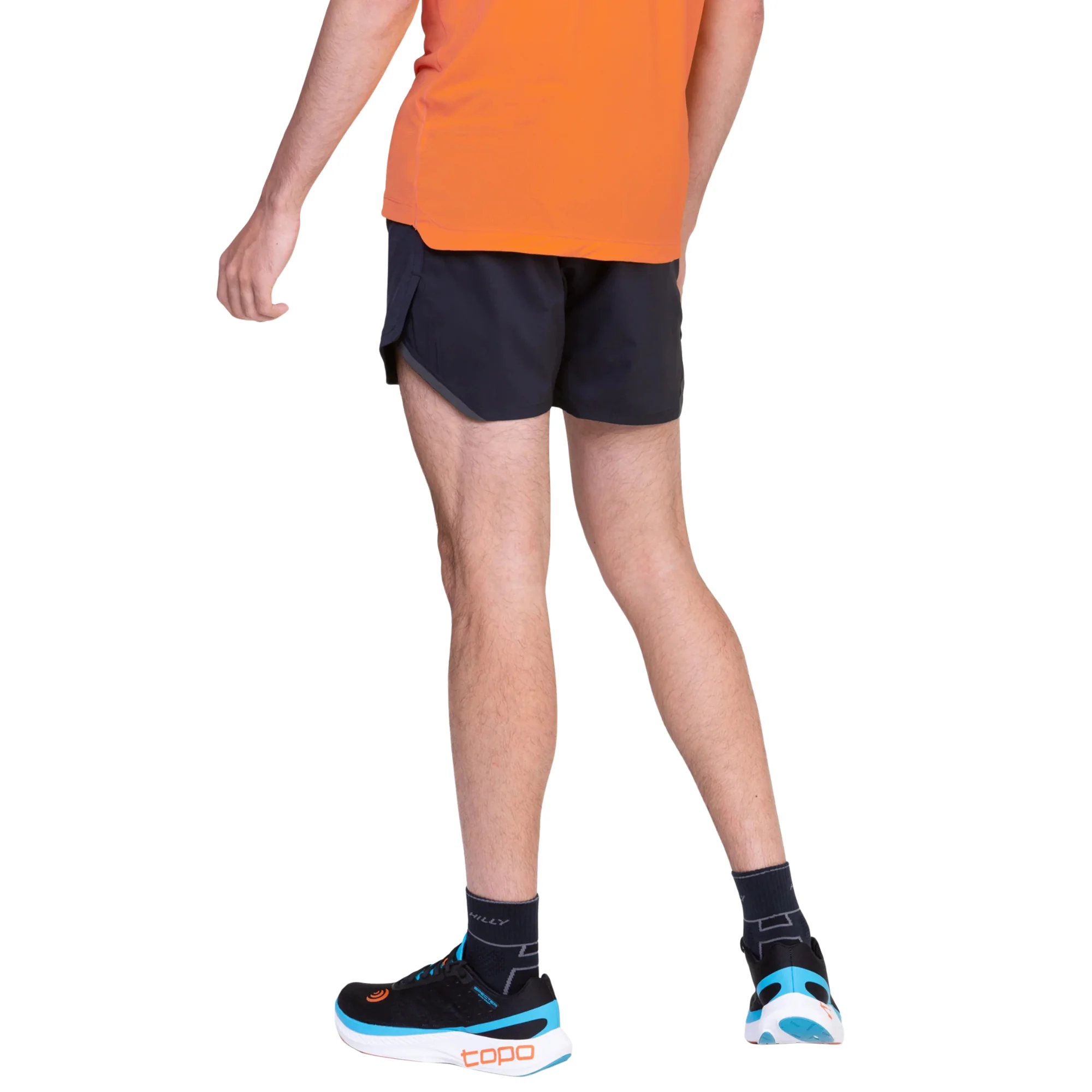 Ronhill Men's Tech Shorts (All Black)(5in) - Image 2