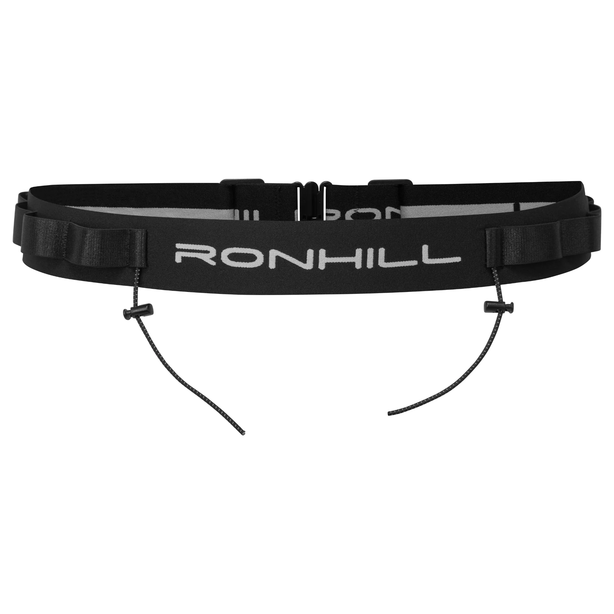 Ronhill Unisex Race Number Belt (All Black) - Image 2