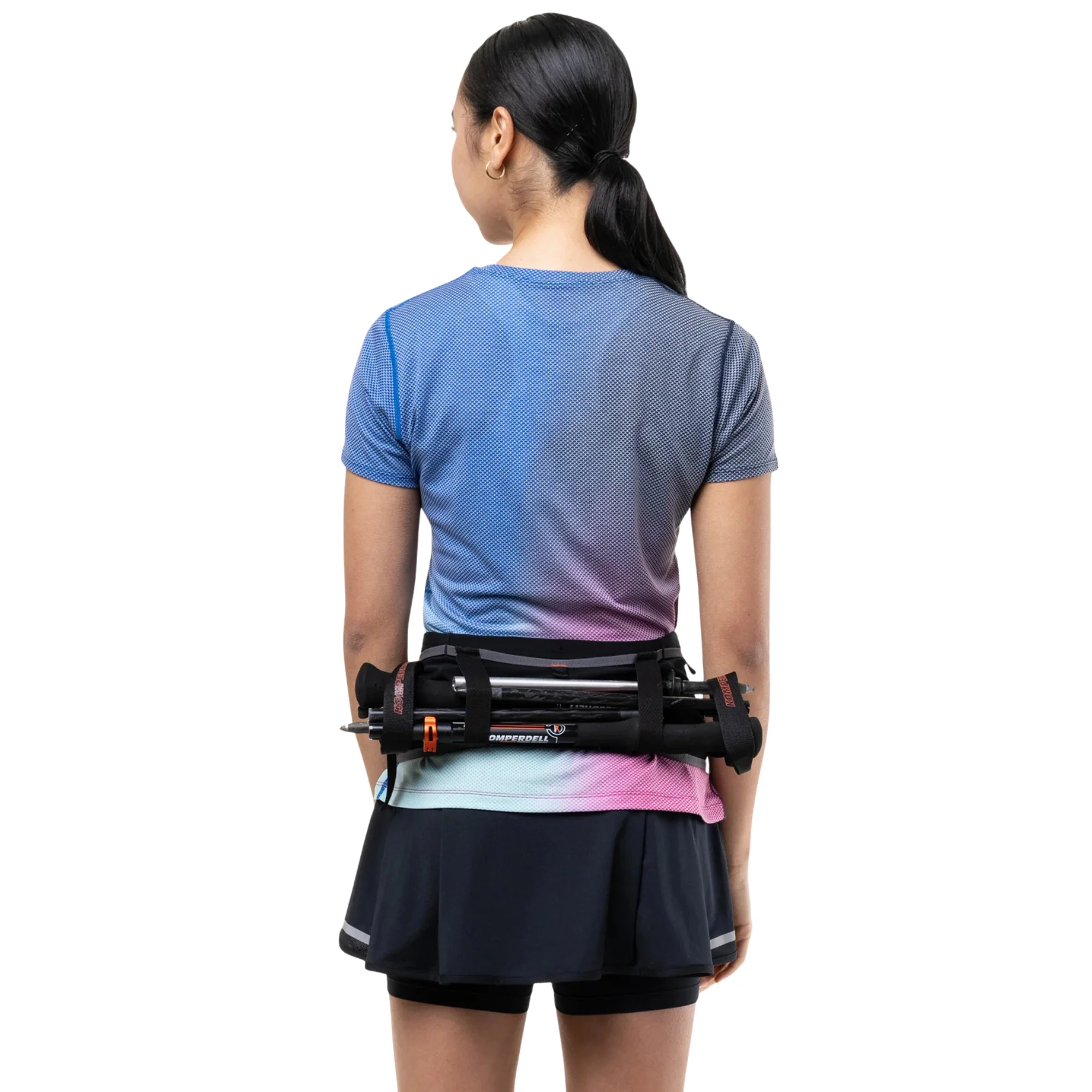 Ronhill Unisex Speed 360 Running Belt (Black/Ronhill Red) - Image 4