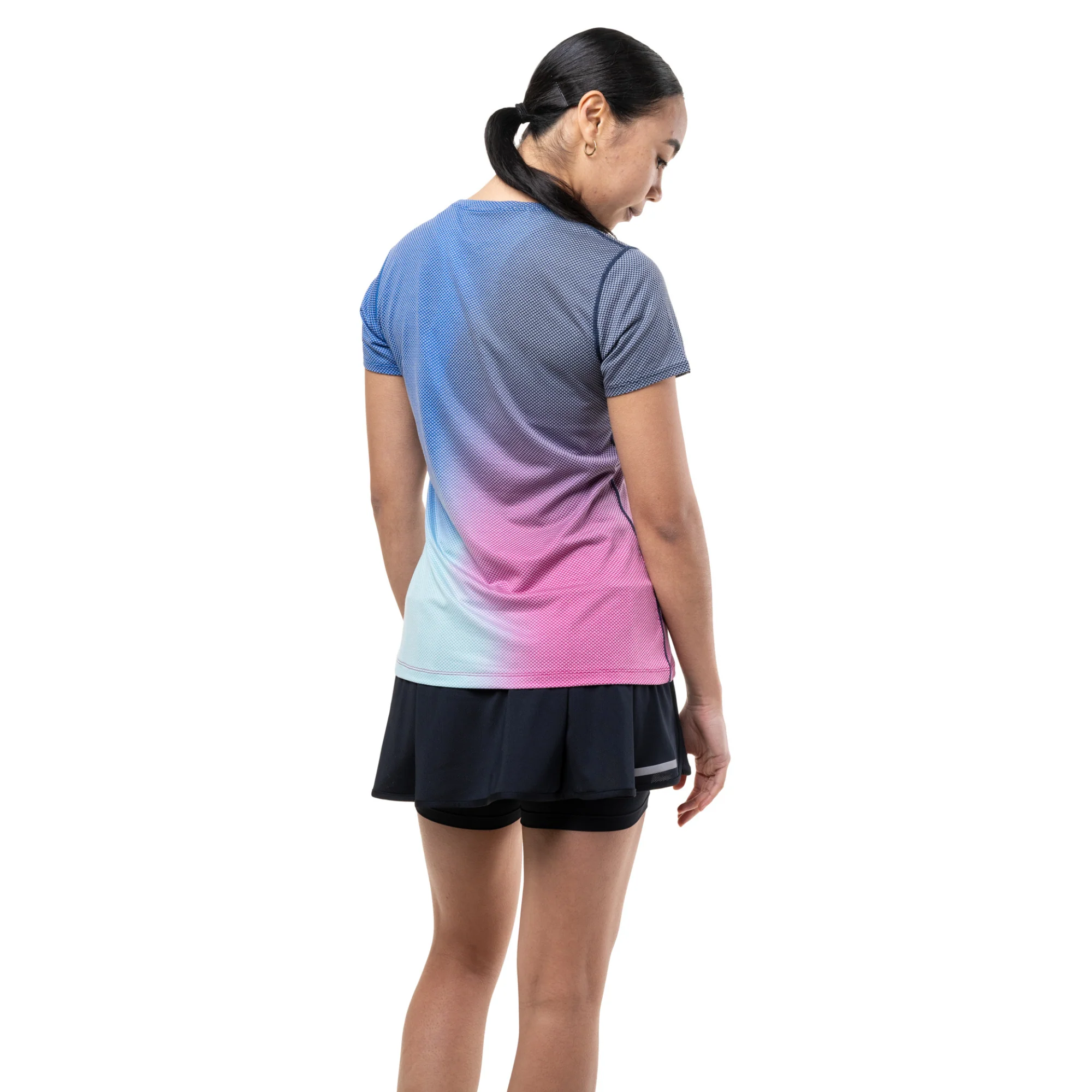 Ronhill Women's Tech Golden Hour Technical Tee (Exuberance Merge) - Image 2