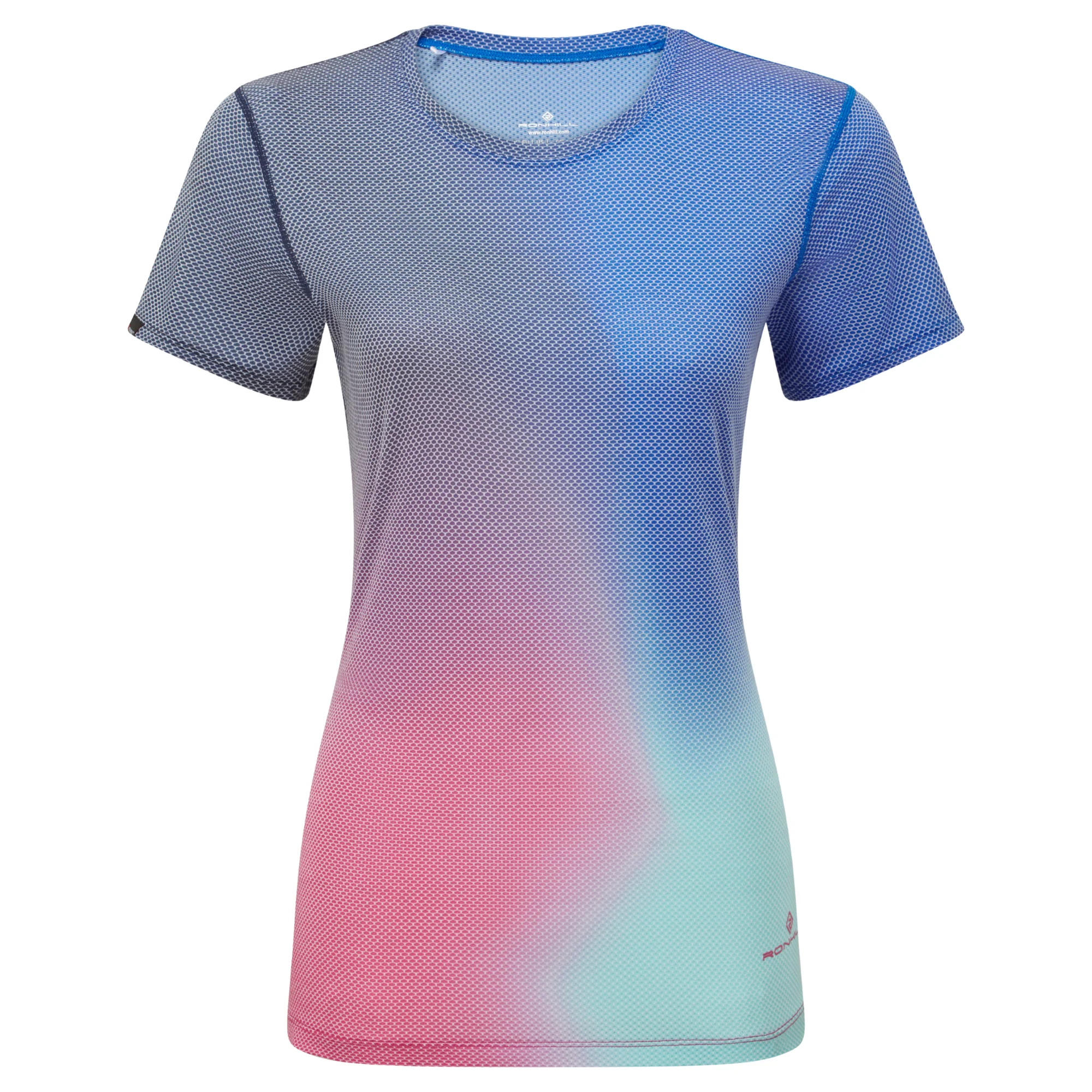 Ronhill Women's Tech Golden Hour Technical Tee (Exuberance Merge) - Image 4