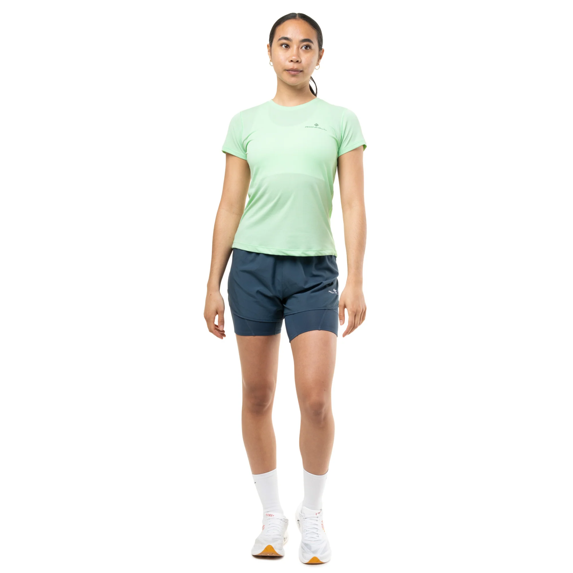 Ronhill Women's Core Short Sleeve Technical Tee (Seafoam/Laurel) - Image 4