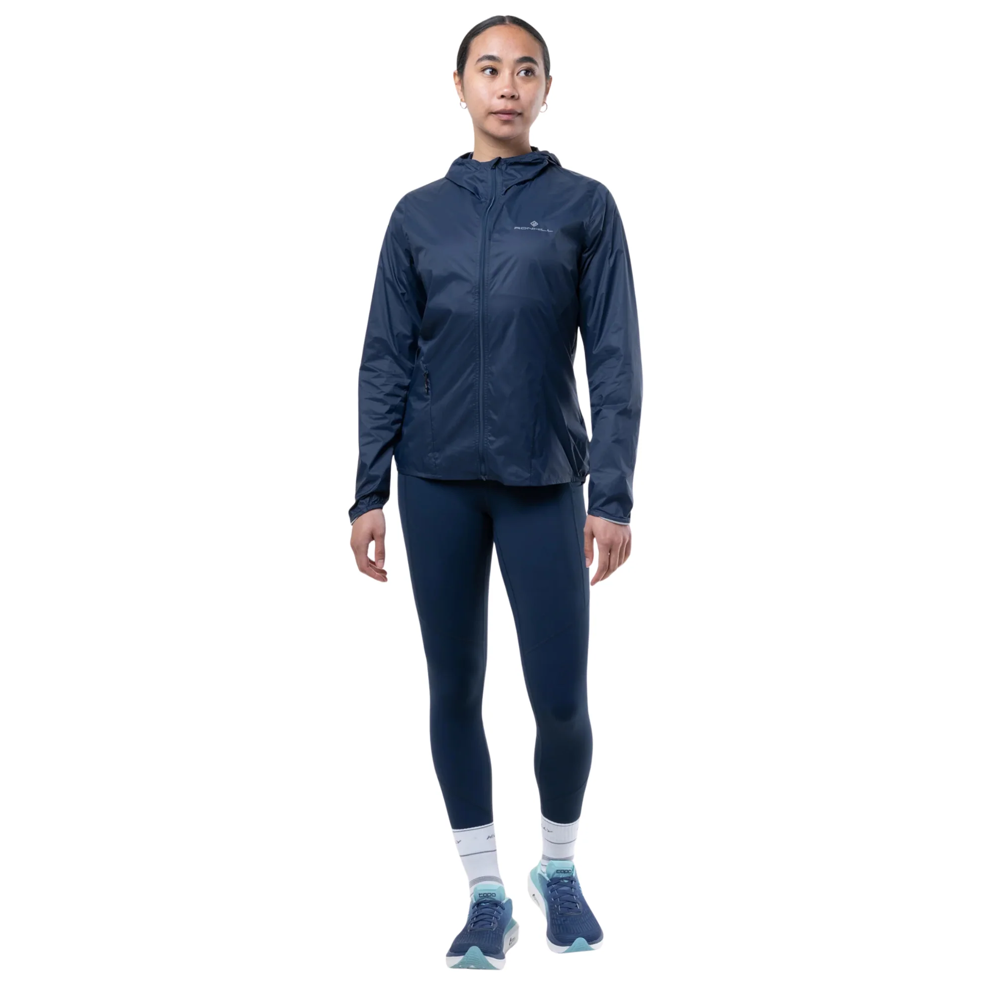 Ronhill Women's Tech All-Terrain Windbreaker Jacket (Dark Navy) - Image 3