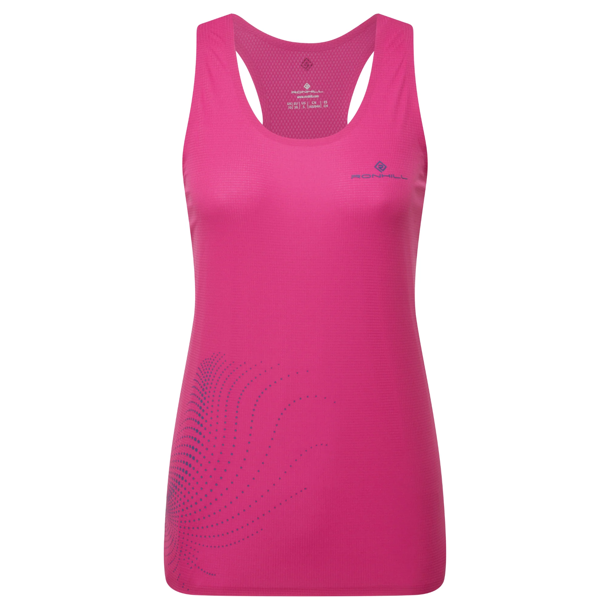 Ronhill Women's Tech Race Vest (Exuberance/Classic Blue) - Image 11