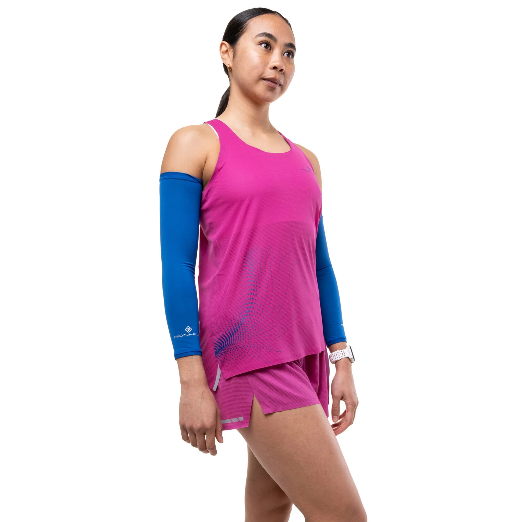 Ronhill Women's Tech Race Vest (Exuberance/Classic Blue) - Image 3