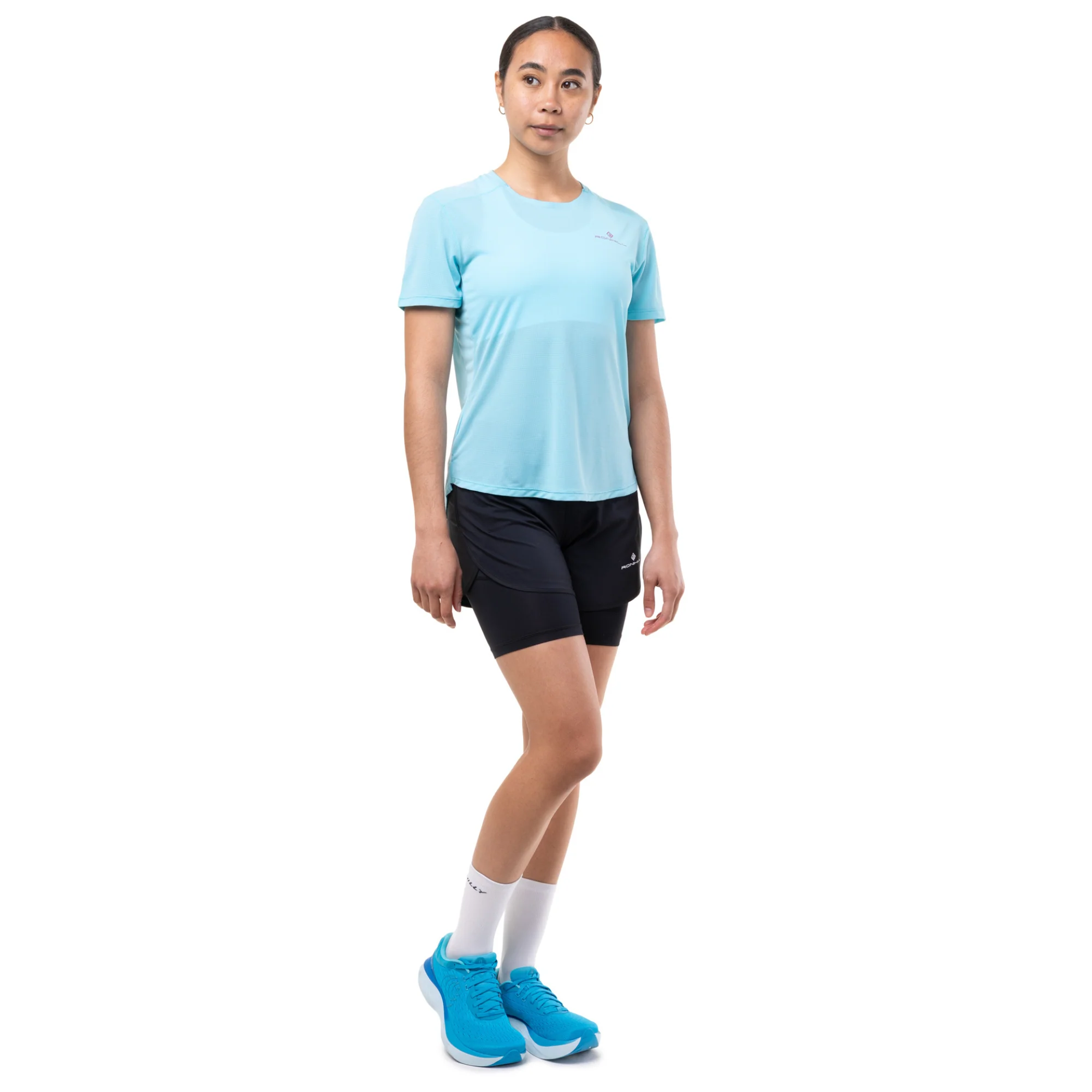 Ronhill Women's Tech Short Sleeve Technical Tee (Larimar/Exuberance) - Image 4