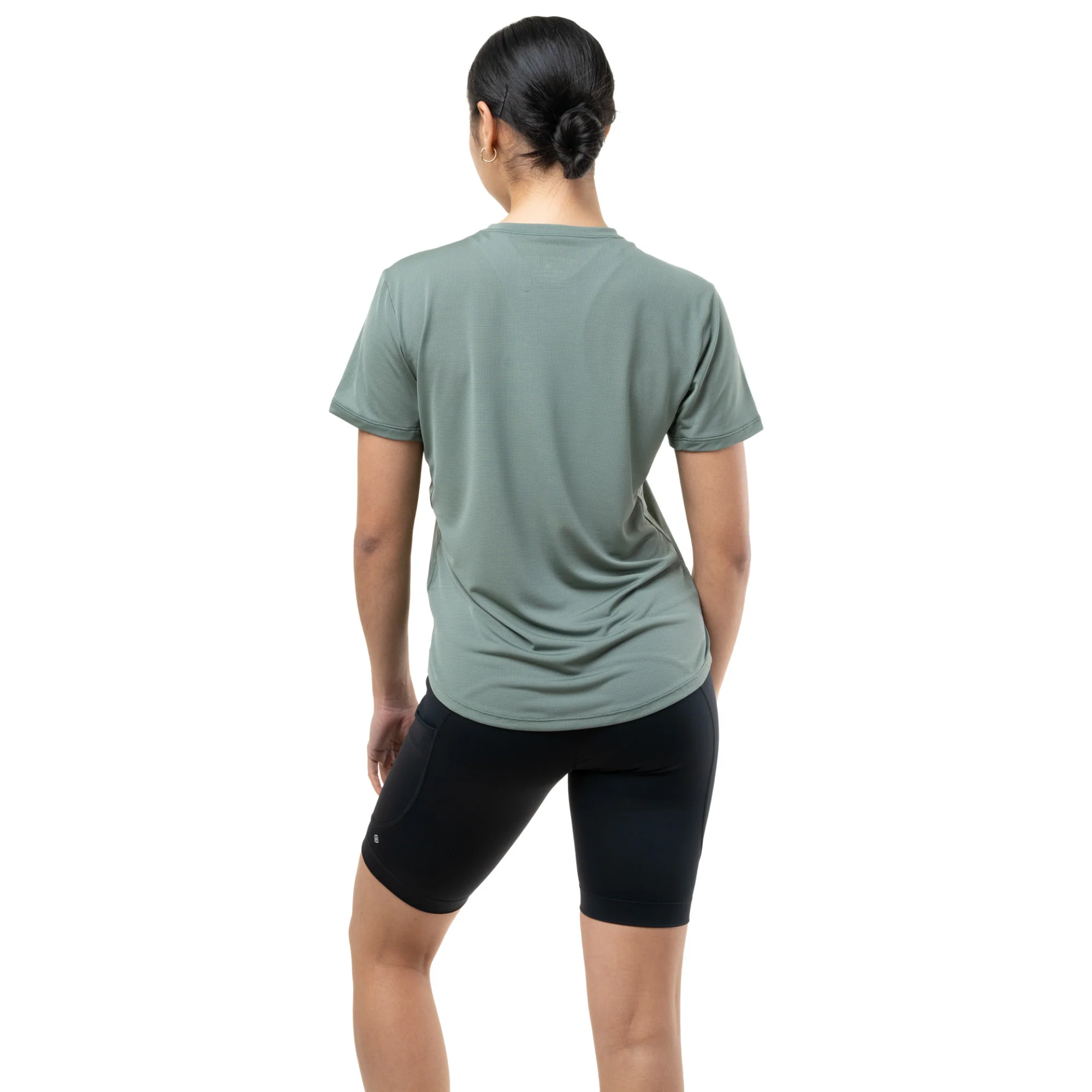 Ronhill Women's Tech Stretch Shorts (All Black)(9in) - Image 4