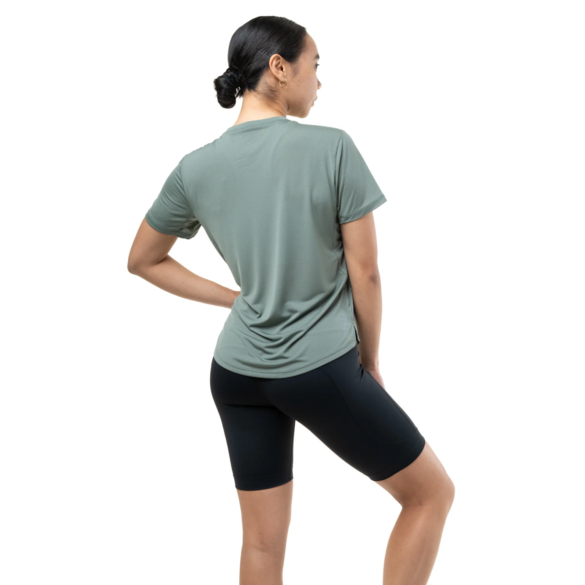 Ronhill Women's Tech Stretch Shorts (All Black)(9in) - Image 5