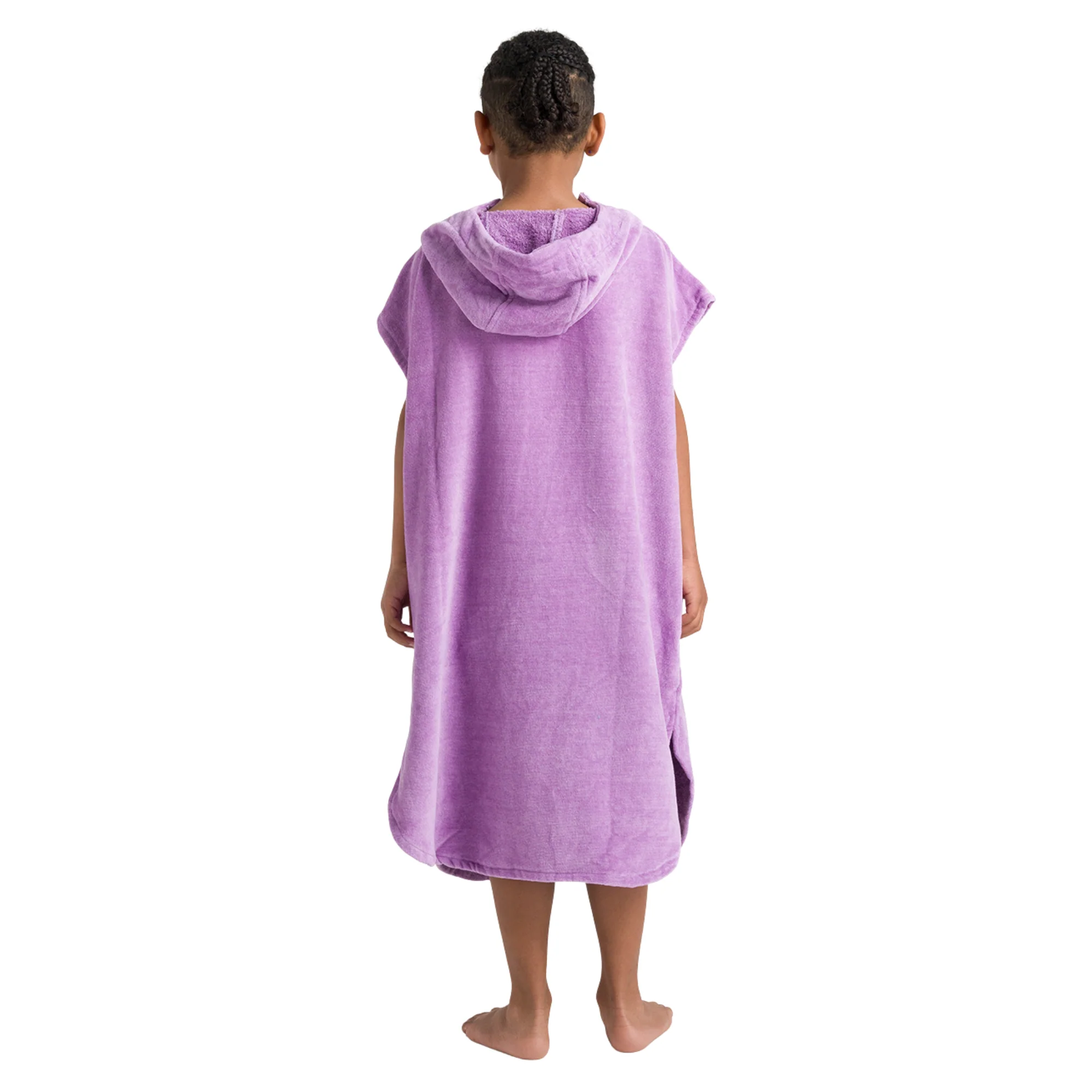 Robie Original - Junior Hooded Short Sleeve Changing Robe (Orchid) - Image 11
