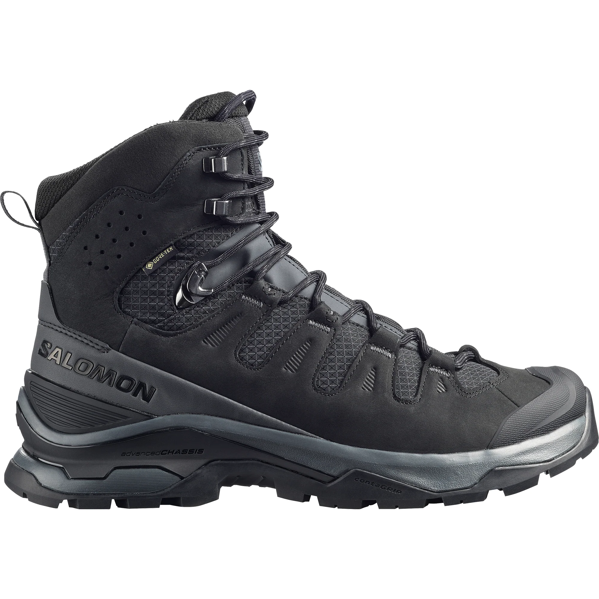 Salomon Men's Quest 5 Gore-Tex Hillwalking Boots (Asphalt/Black)
