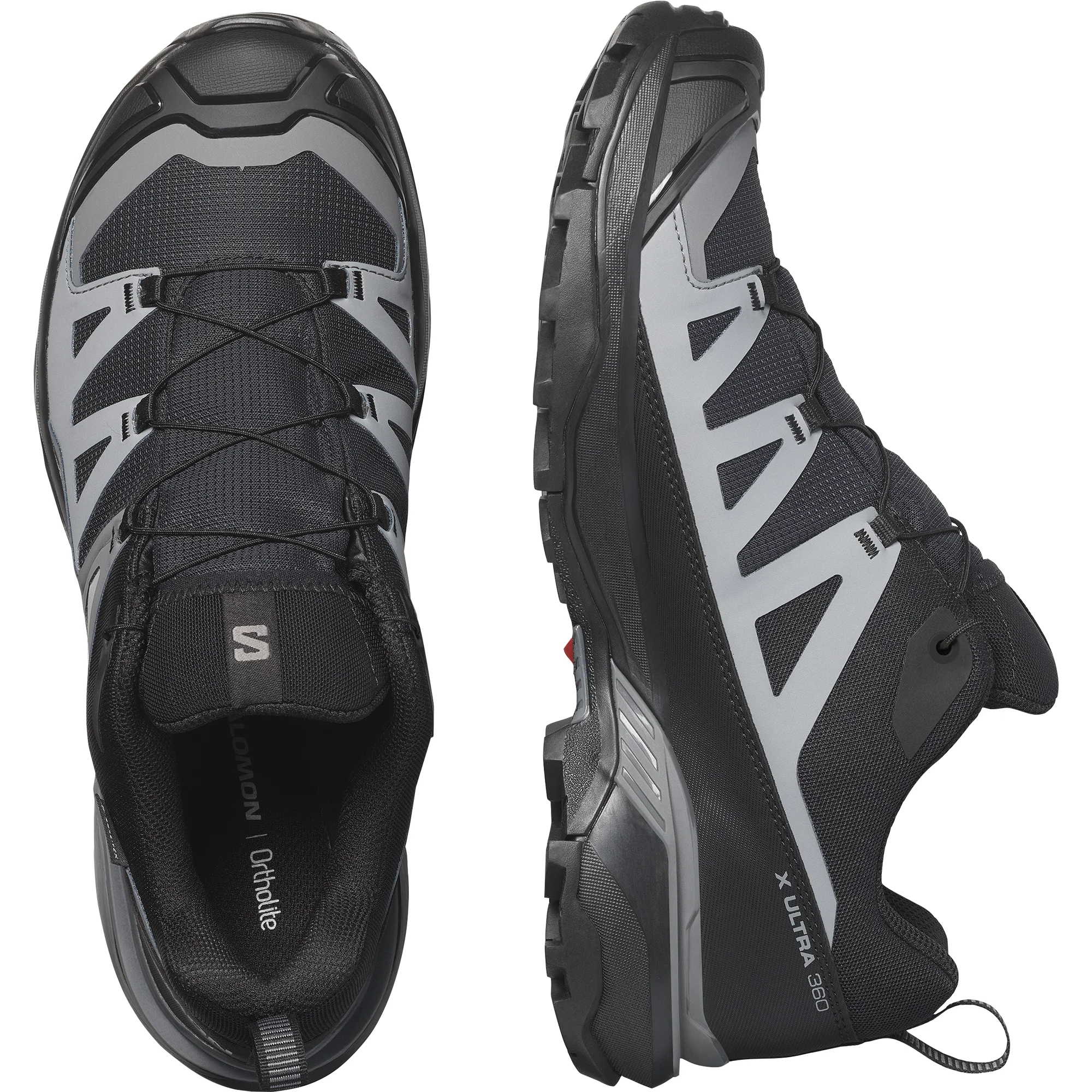 Salomon Men's X Ultra 360 Gore-Tex Trail Shoes (Black/Magnet) - Image 5