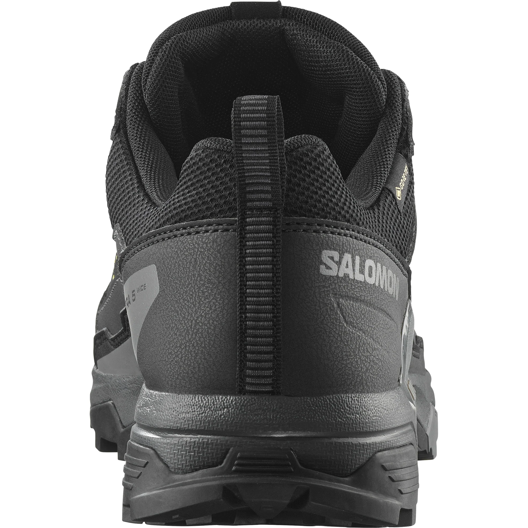 Salomon Men's X Ultra 5 Gore-Tex Wide Fit Trail Shoes (Black/Asphalt/Castlerock) - Image 4