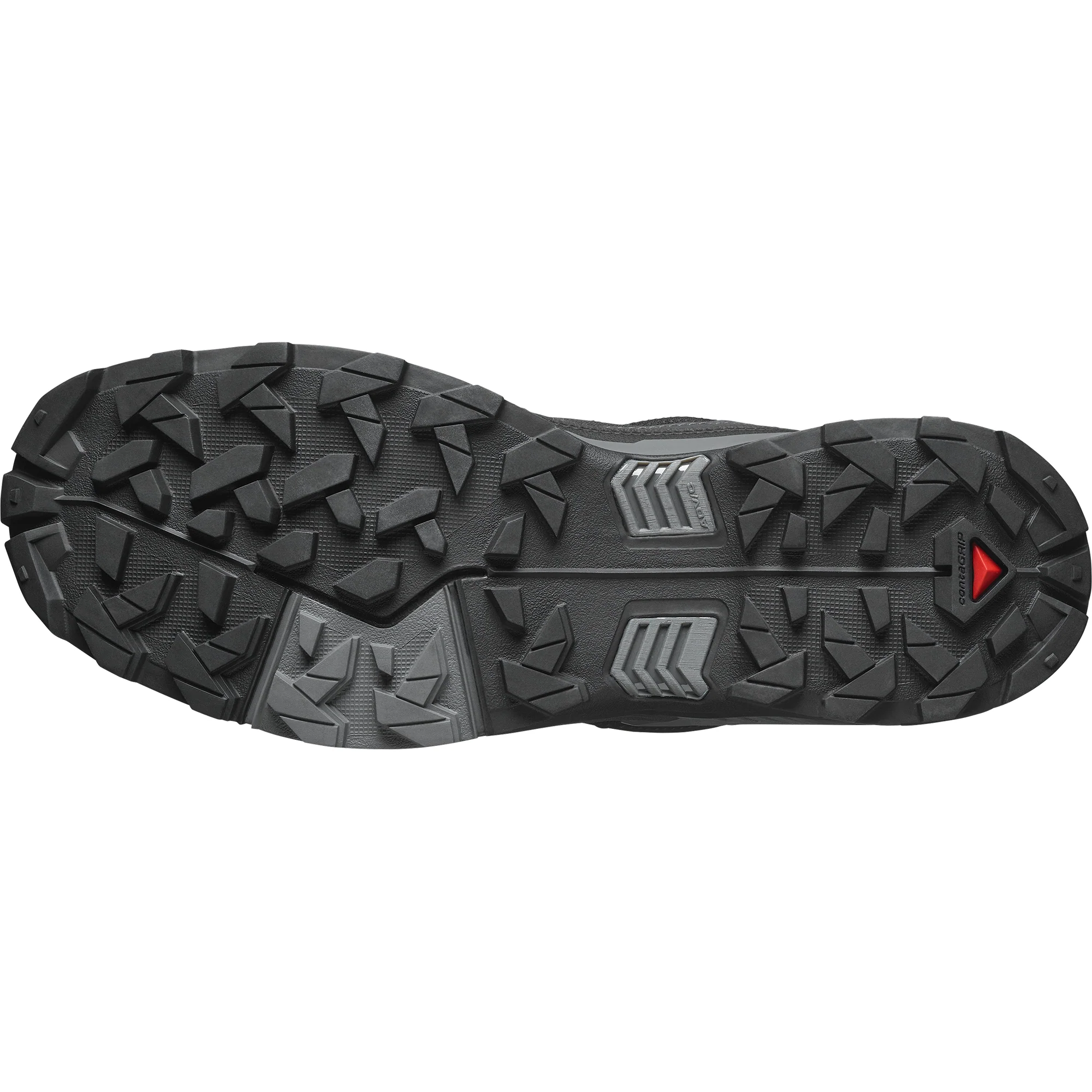 Salomon Men's X Ultra 5 Gore-Tex Wide Fit Trail Shoes (Black/Asphalt/Castlerock) - Image 6
