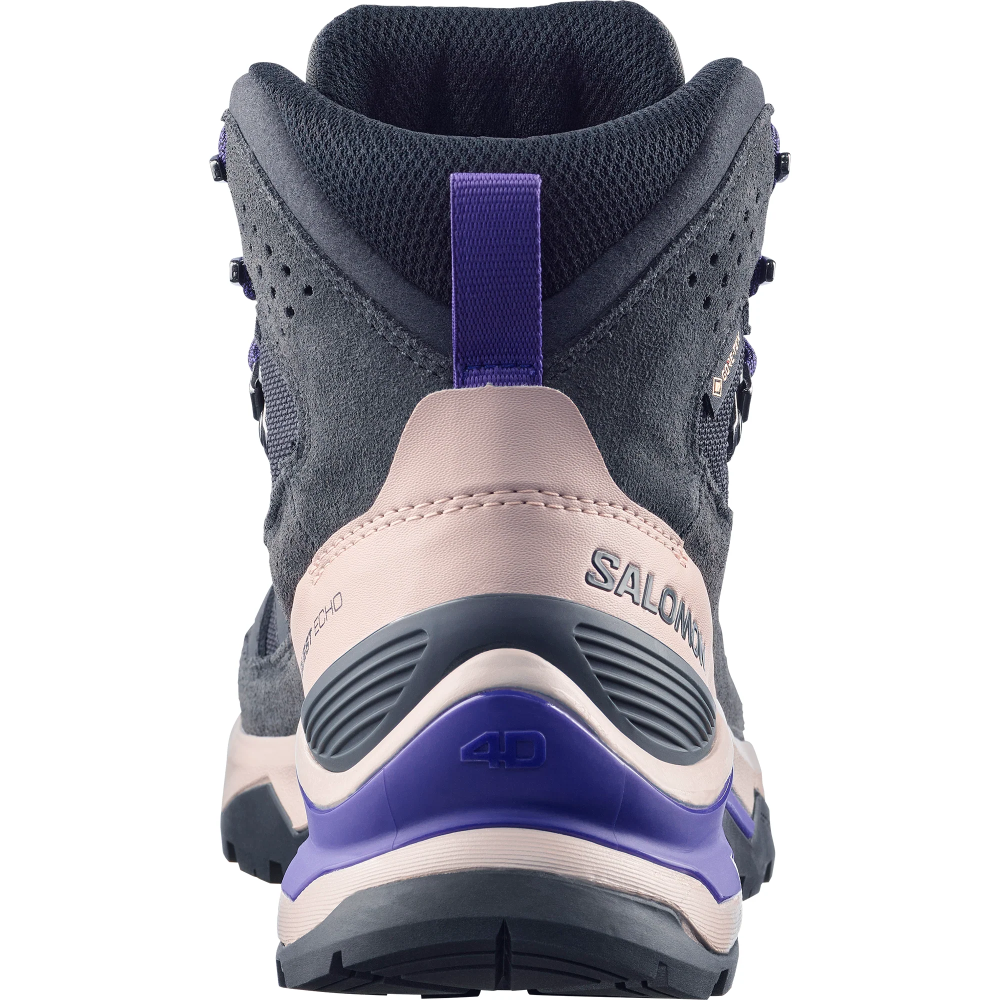 Salomon Women's Quest Echo Gore-Tex Hillwalking Boots (Asphalt/Shadow Gray/Deep Blue) - Image 6